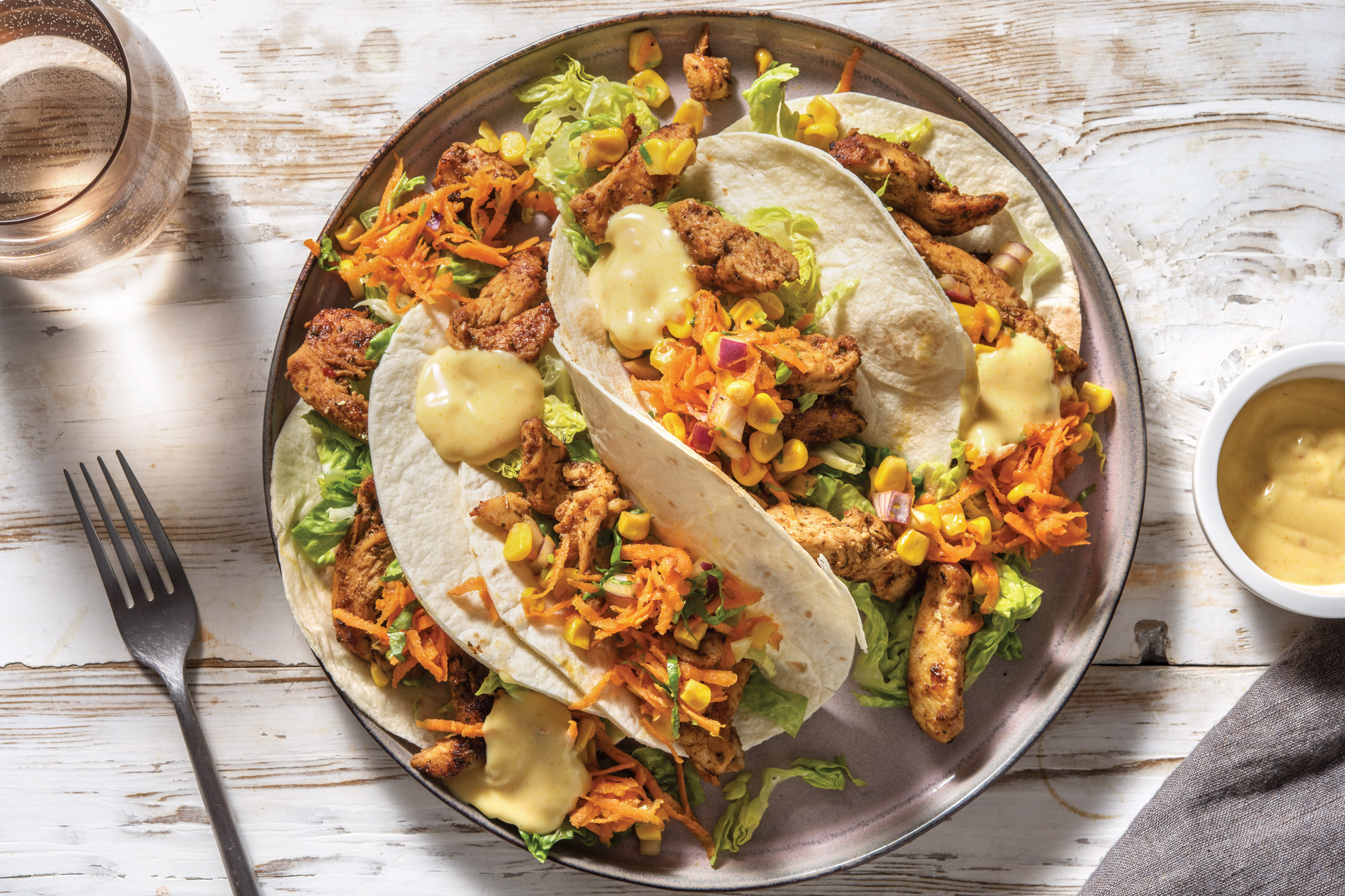 Jamaican Jerk Chicken Tacos