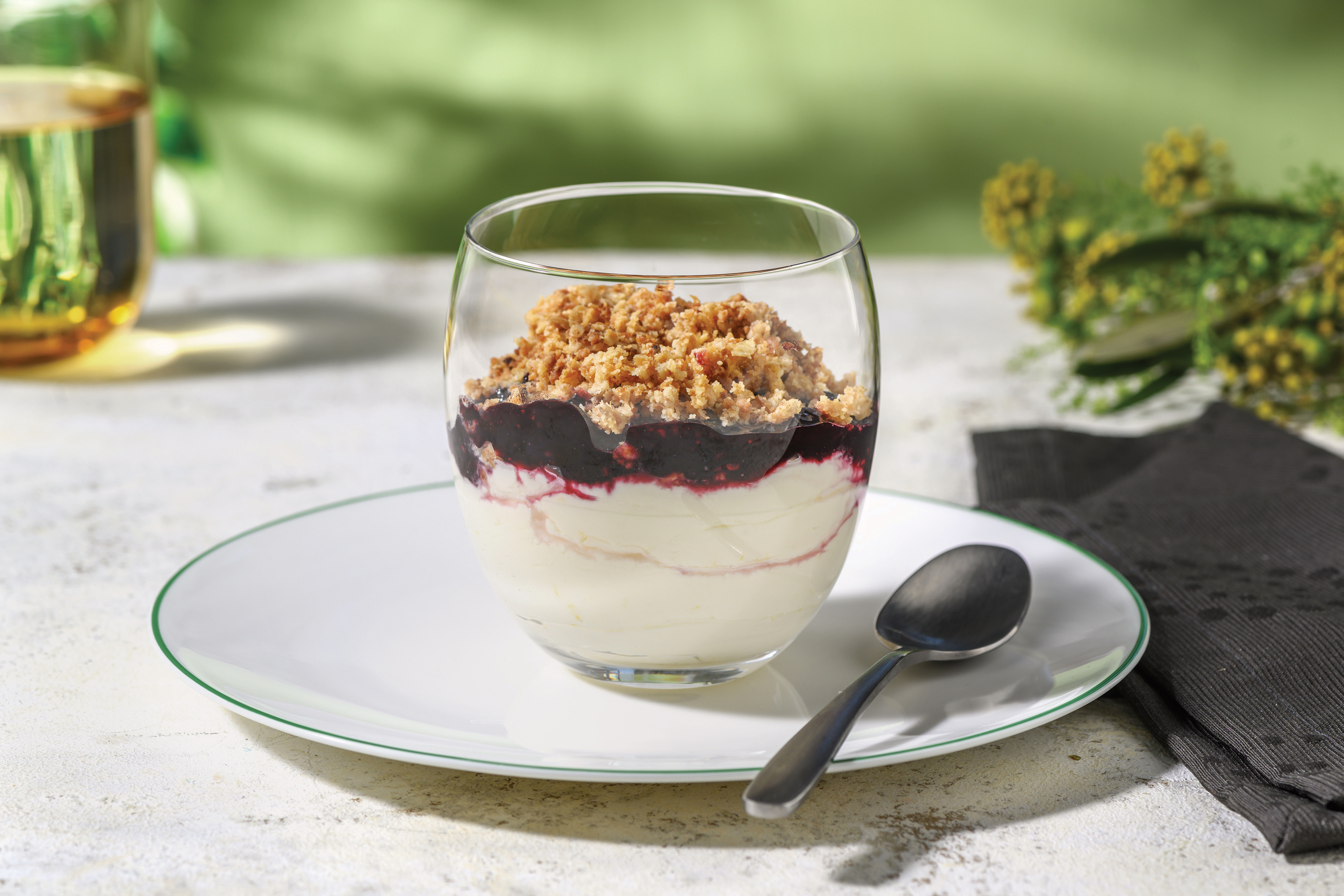 Aussie Xmas Lemon & Berry Cheesecake Pots