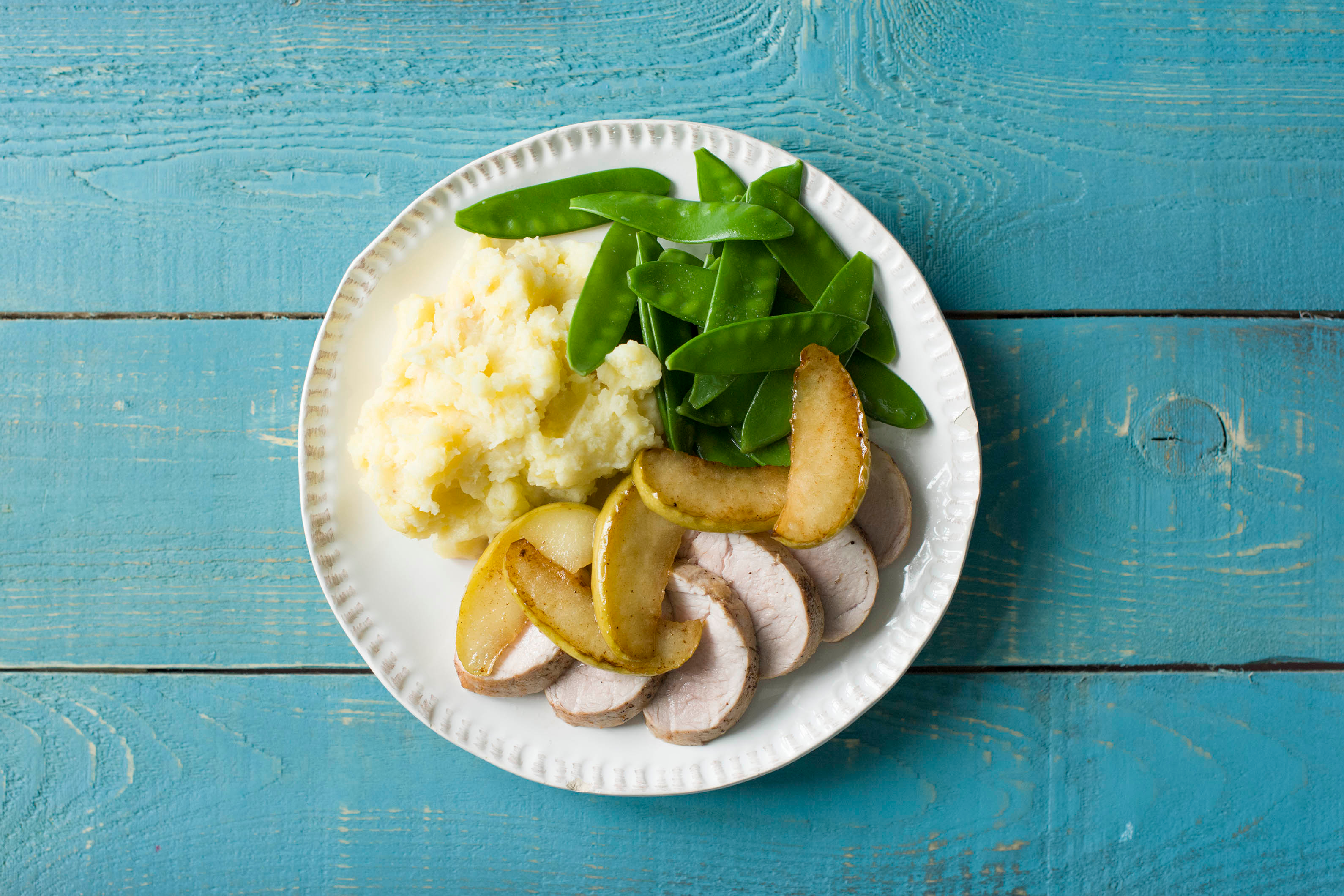 Juicy Pork with Creamy Mash