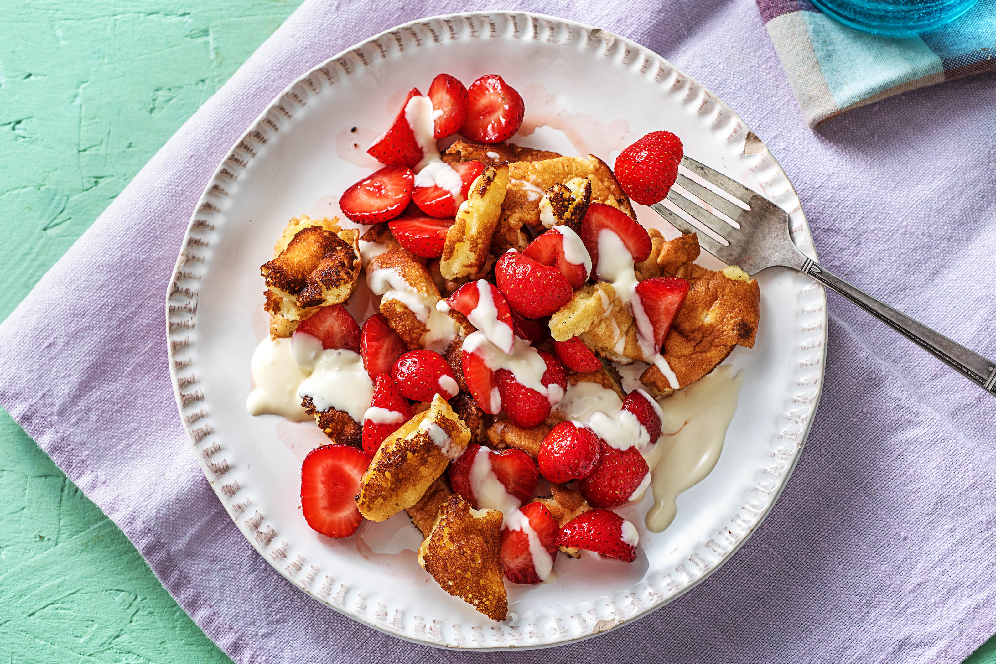 Kaiserschmarrn aux fraises
