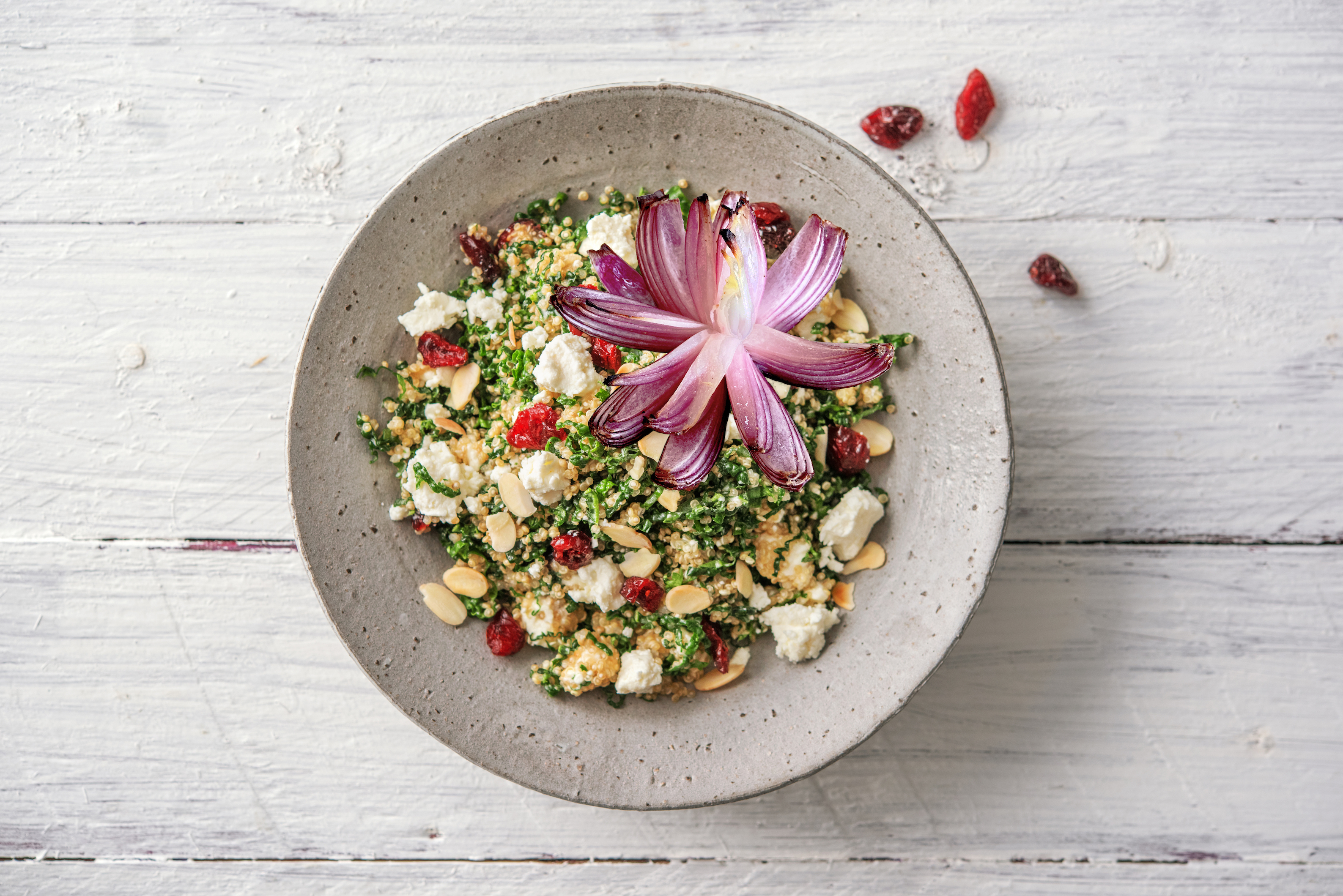 Kale and Quinoa Power-Up Salad