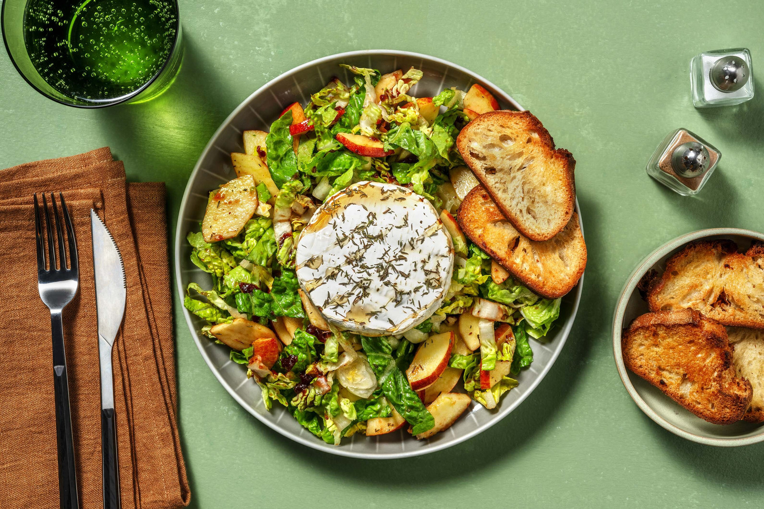 Karamellisierter Thymian-Camembert