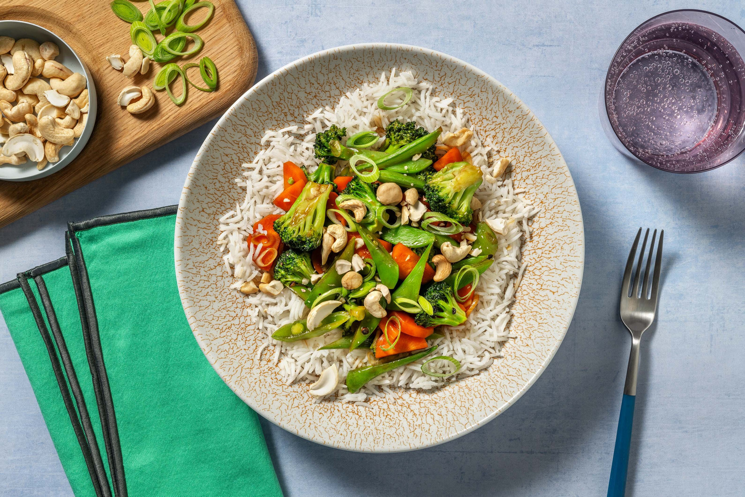 Kefen-Stir-Fry mit Kampot-Pfeffer