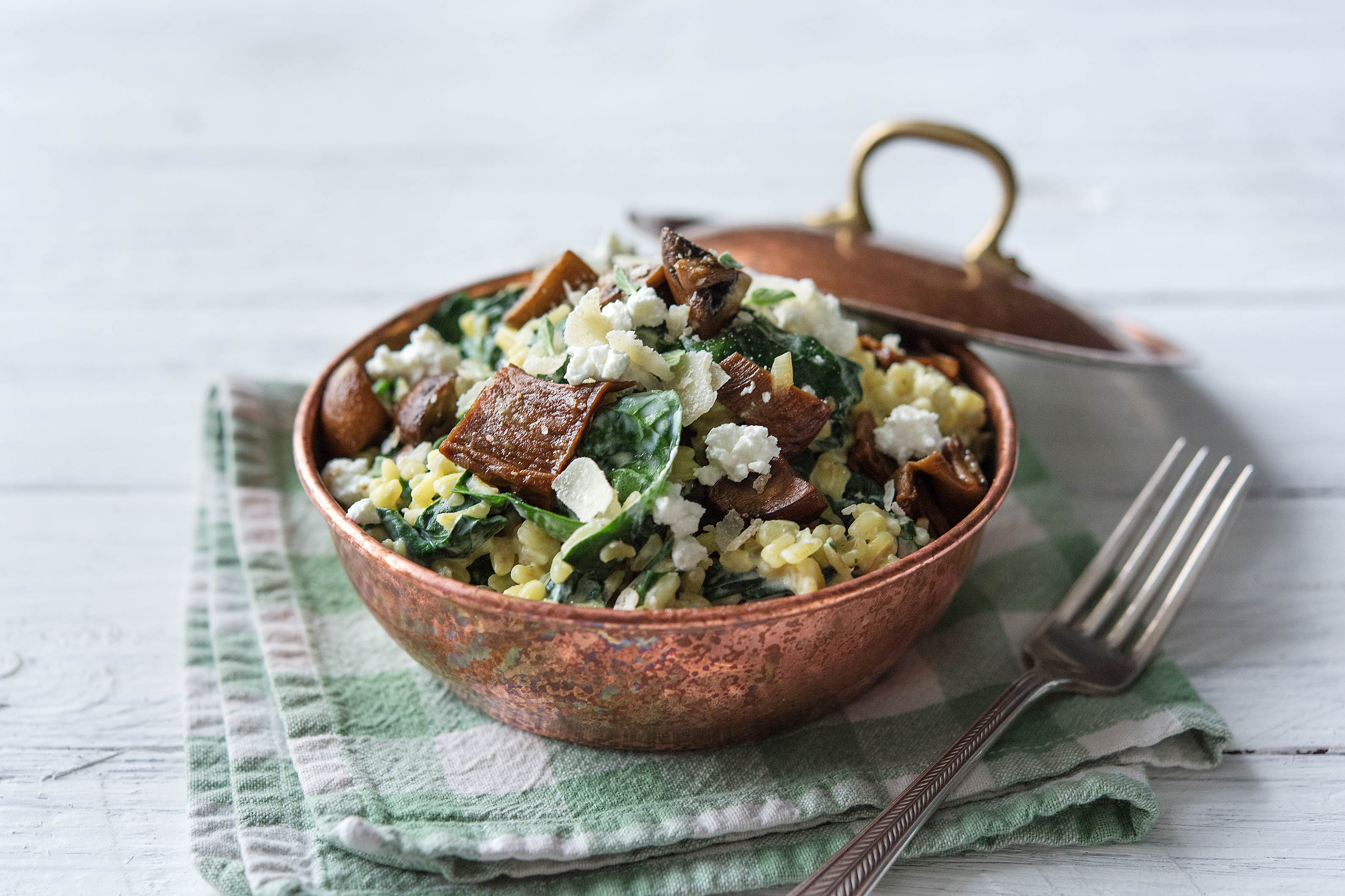 Kerniges Graupenrisotto