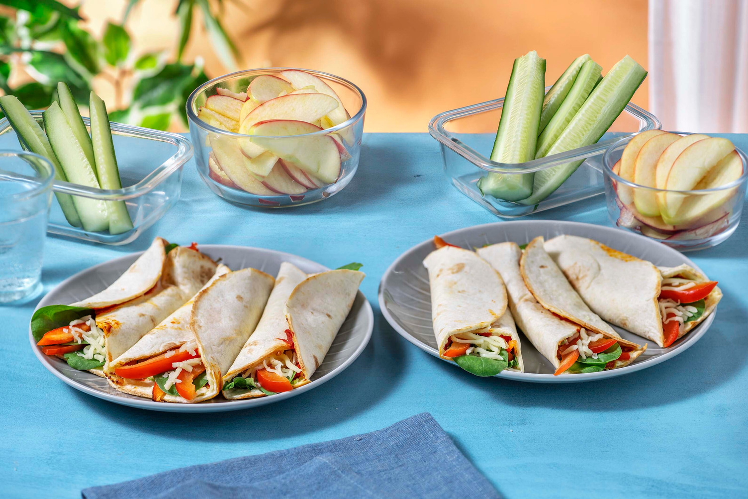 Kids' Pizza Party Lunch Wraps