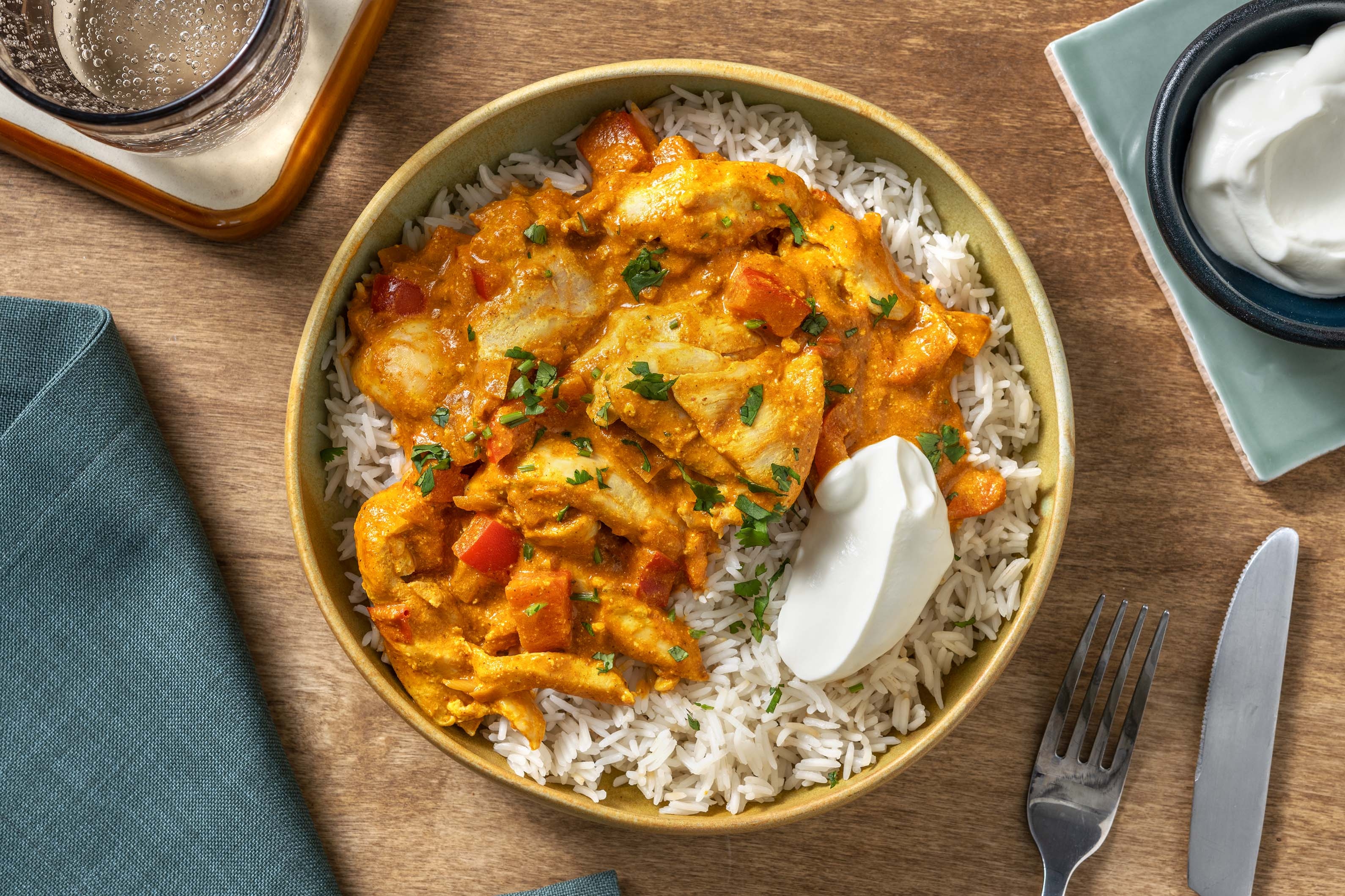 Poulet tikka masala au yaourt
