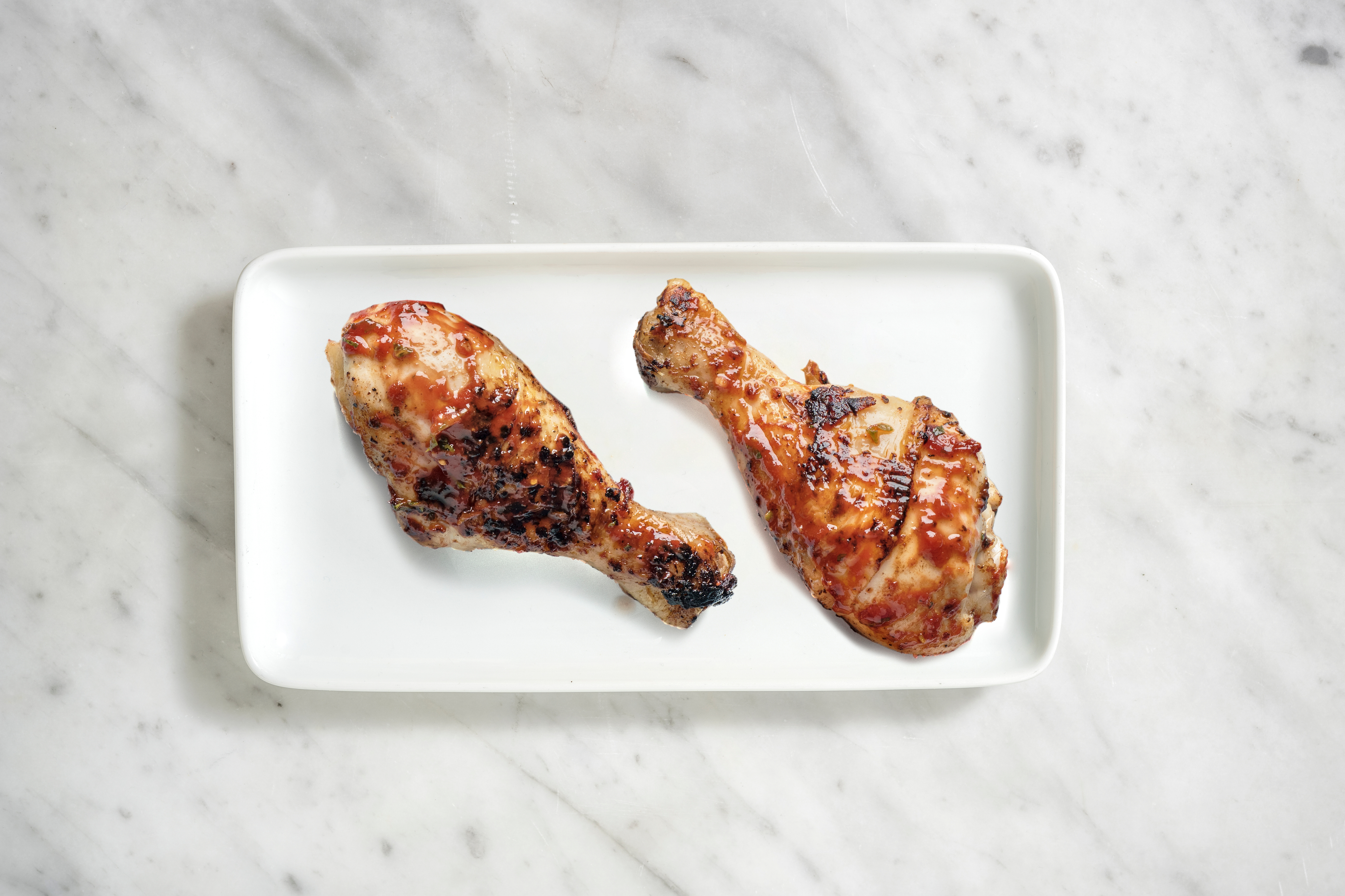 Kipdrumsticks met Baharat-marinade als extra
