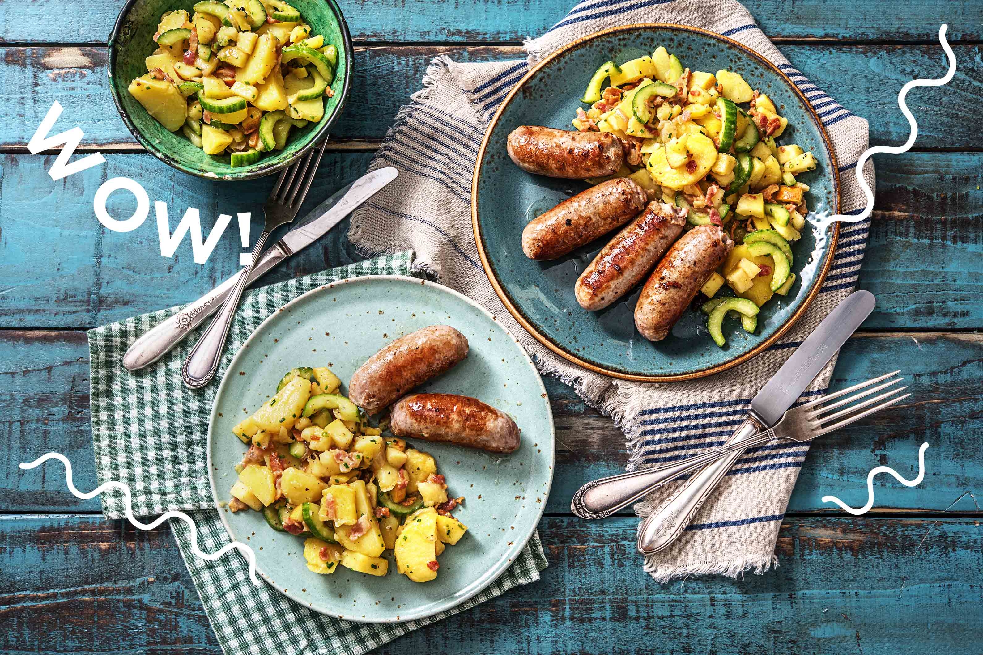 Klassische Bratwurst