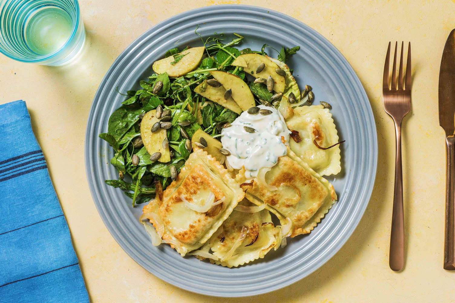 Klassische Maultaschenpfanne