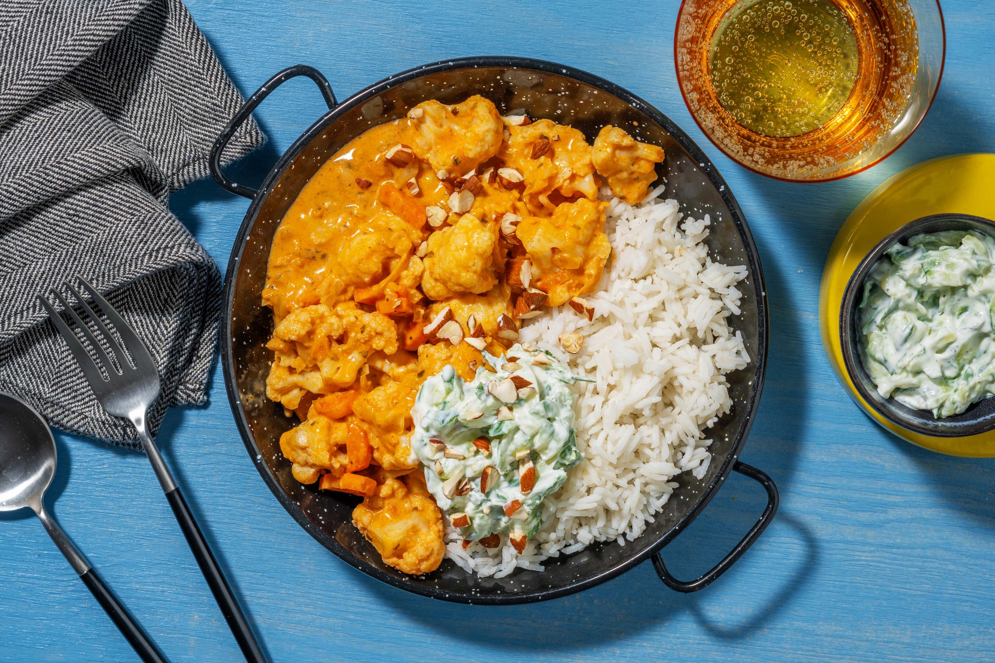 Kokos-Tikka-Masala mit Blumenkohl