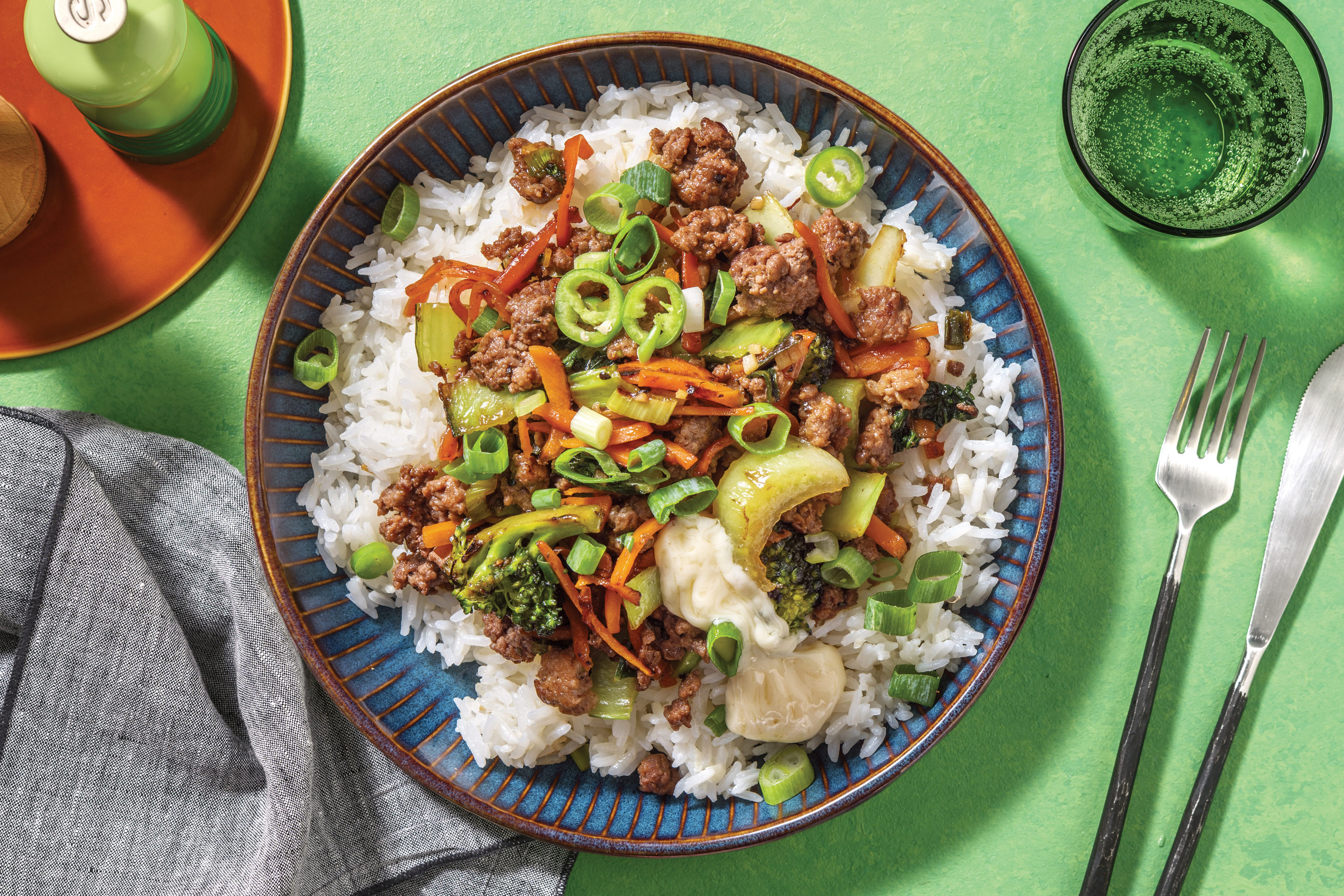 Teriyaki Beef Bulgogi Bowl