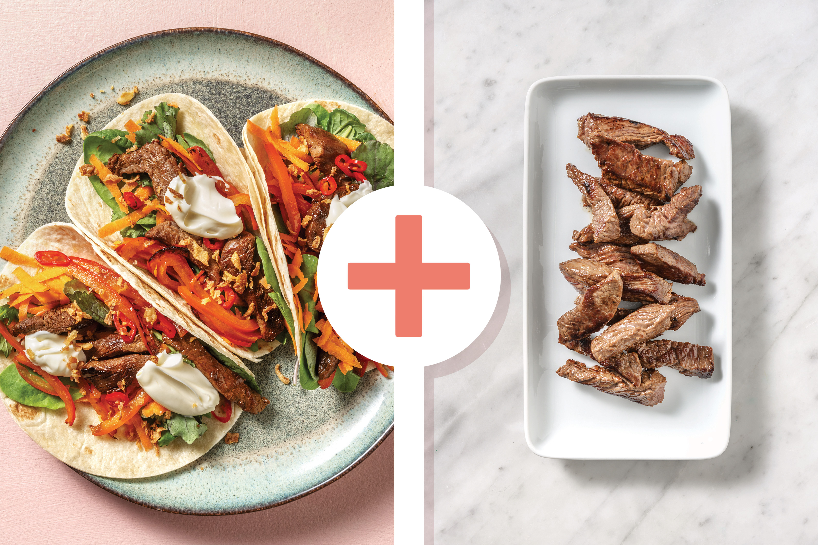 Korean-Style Double Beef Tacos