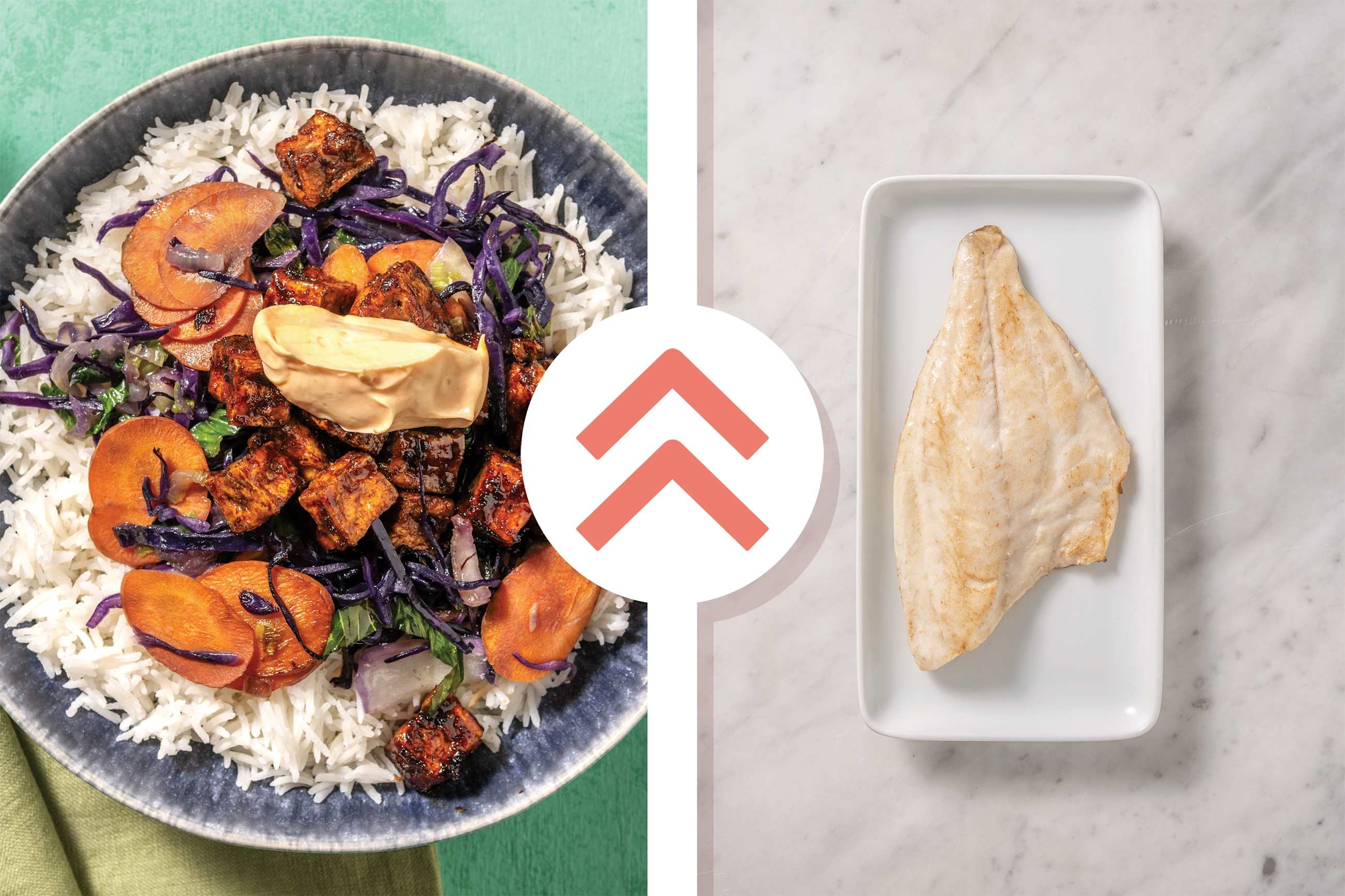 Korean-Style Fish & Garlic Rice