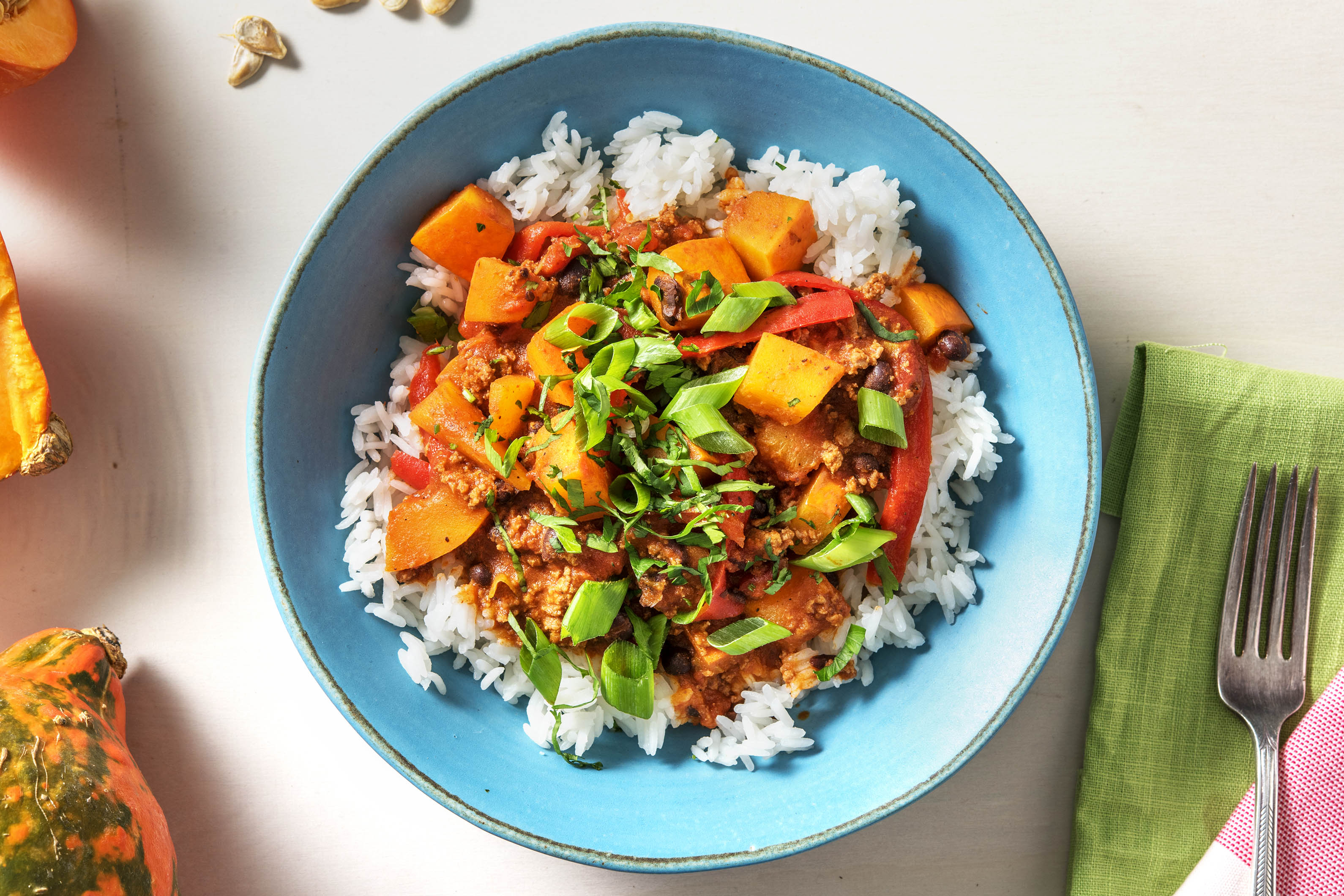 Kürbis Chili con Carne