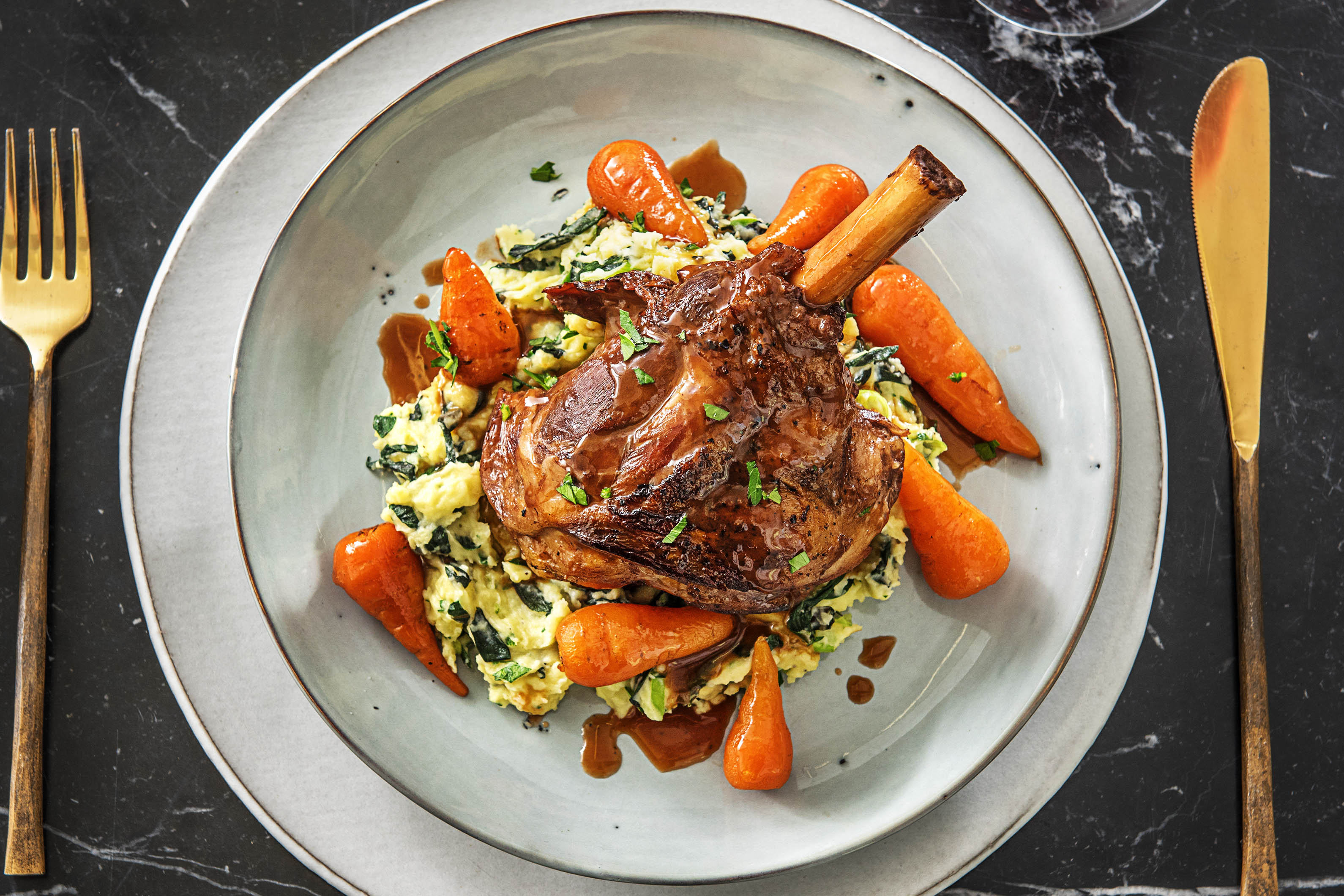 Glazed Lamb Shank
