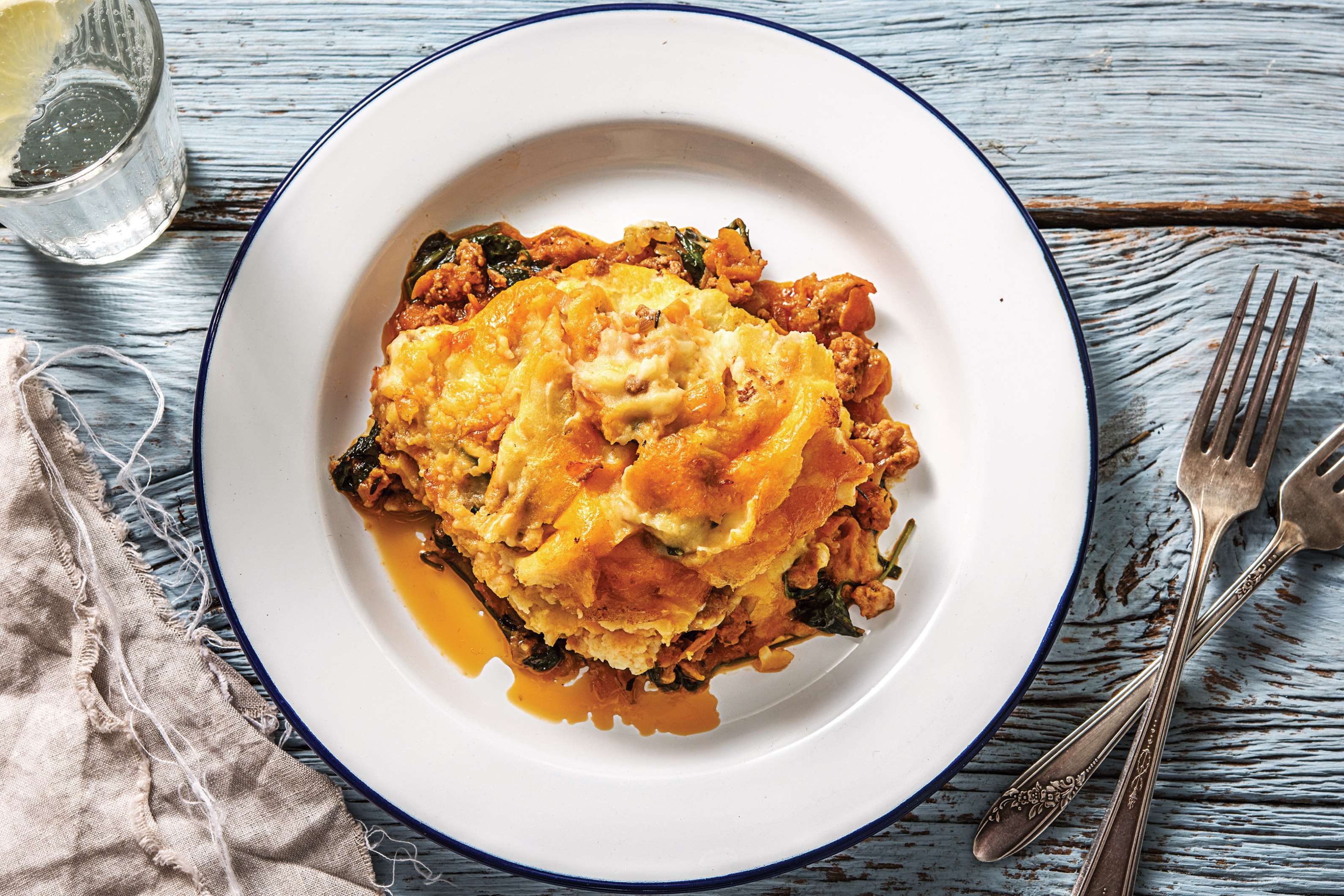 Lamb & Spinach Shepherd's Pie