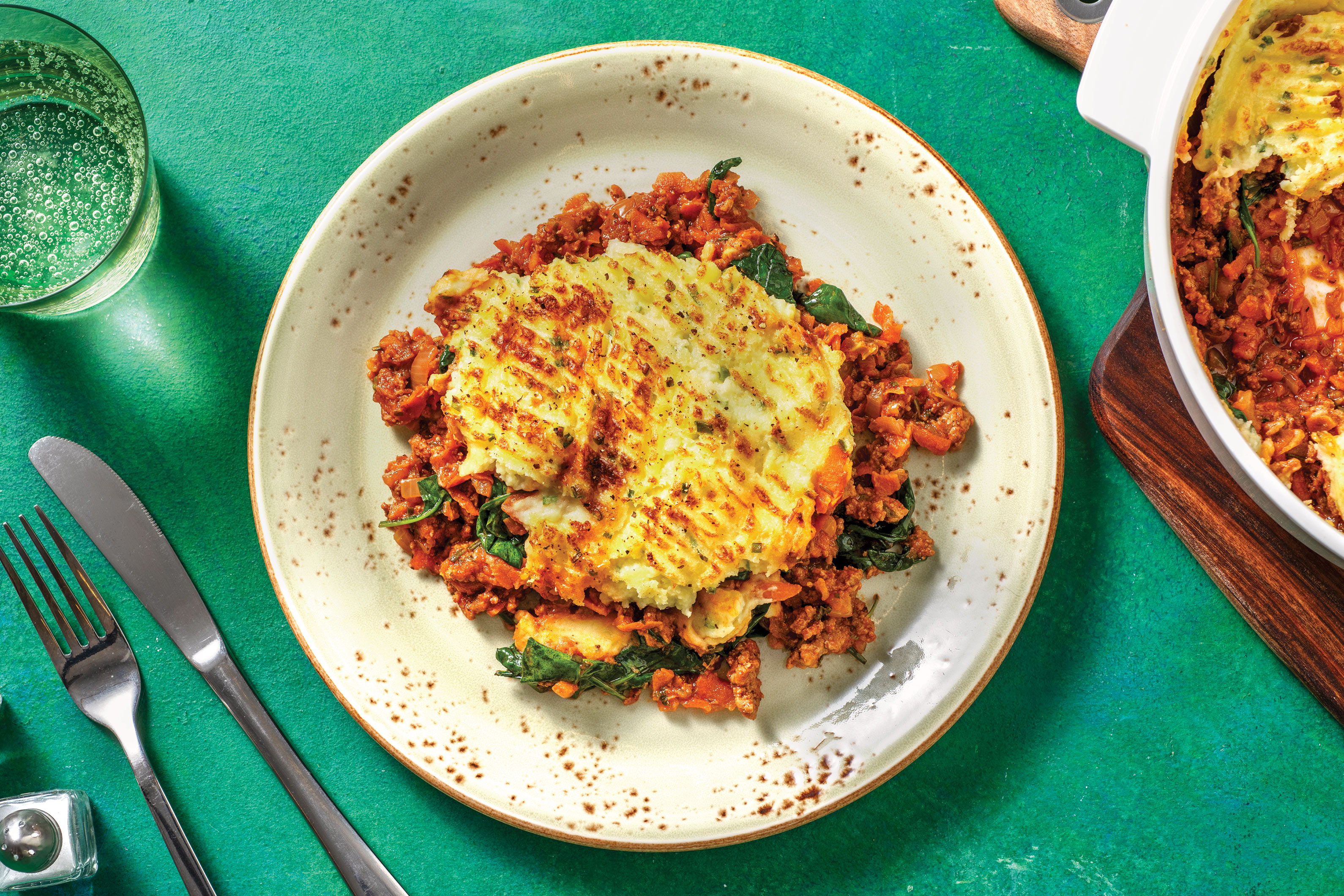 Lamb & Spinach Shepherd's Pie