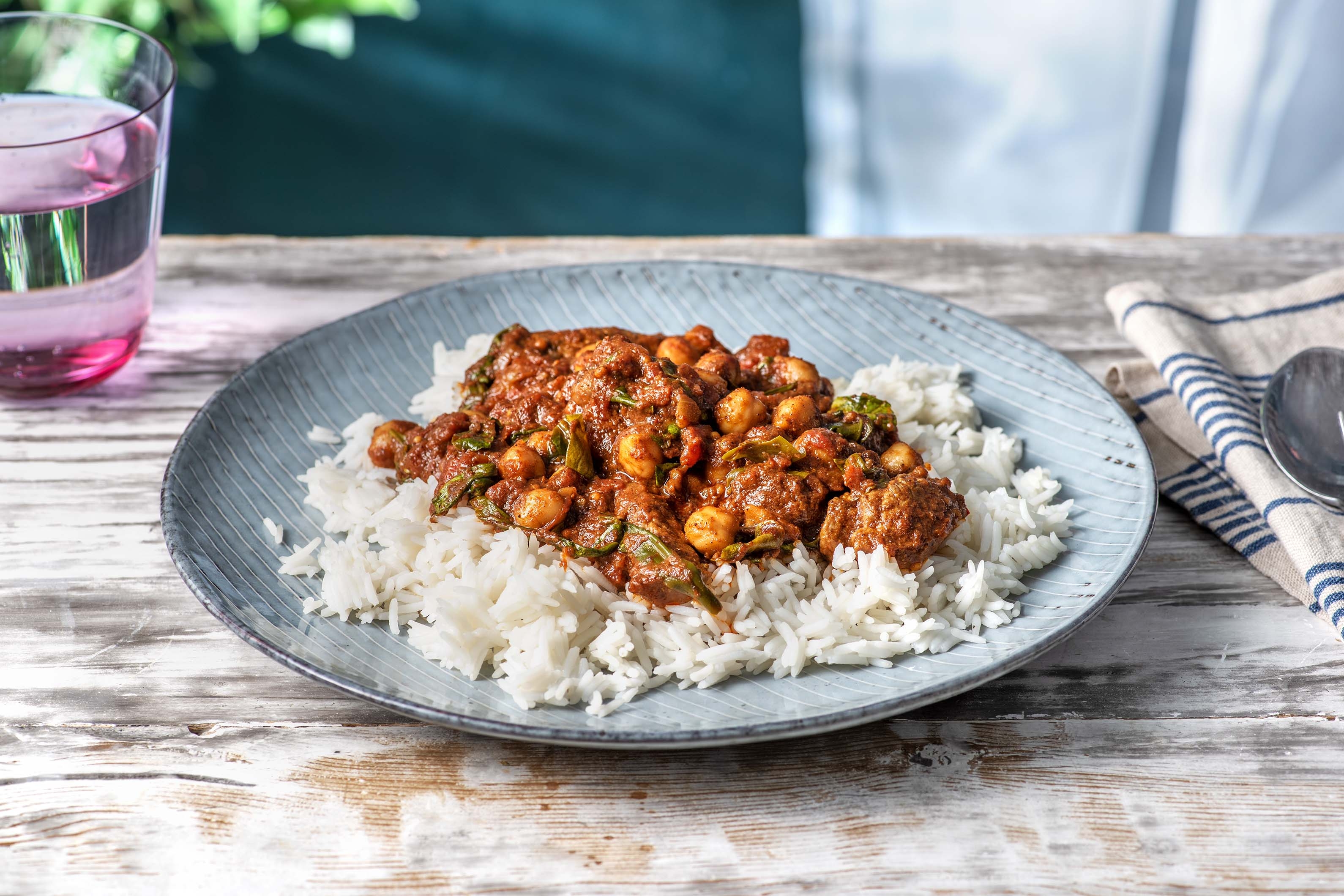 Milde Indiase lamscurry