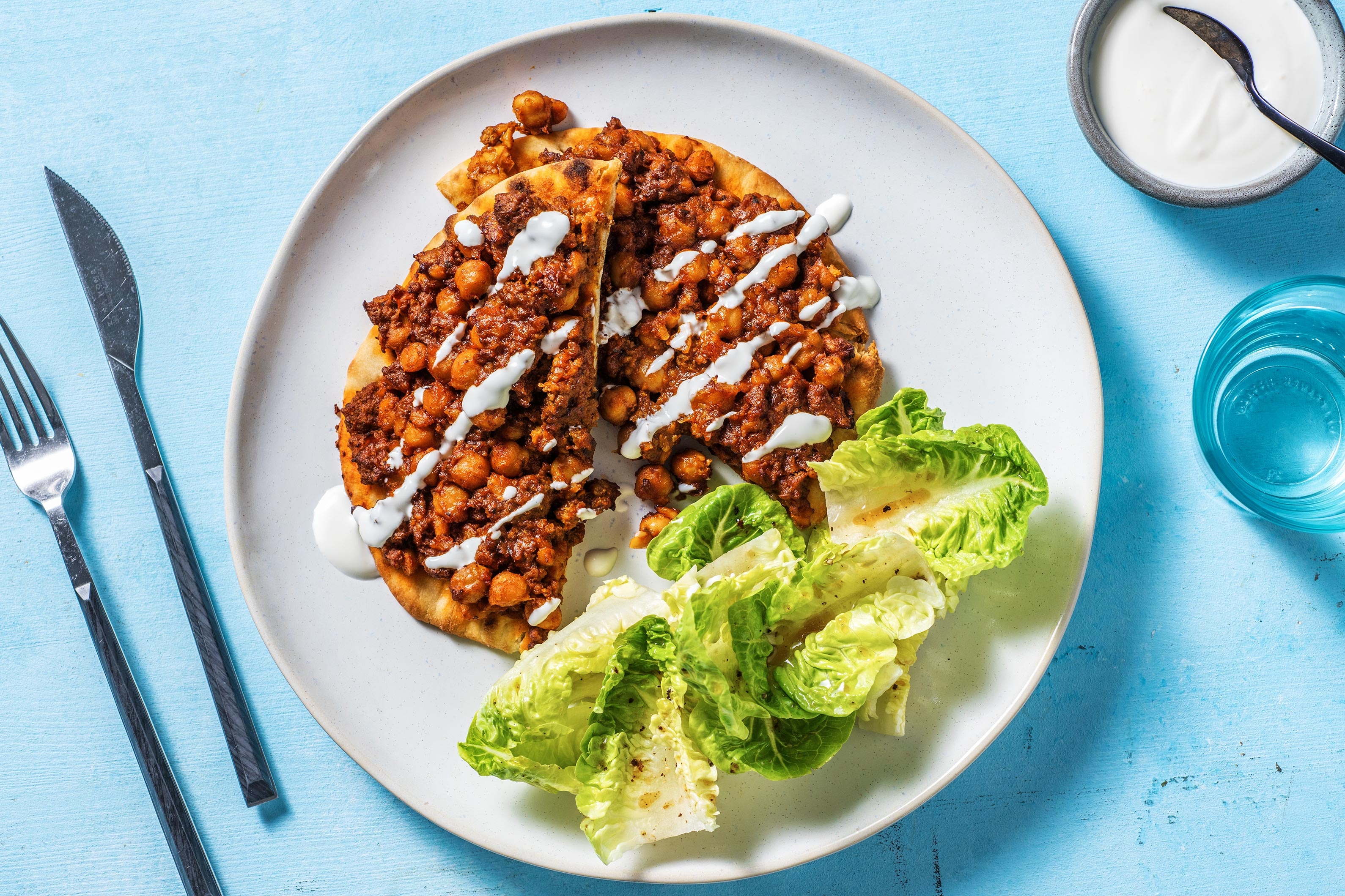 Lebanese Style Lamb Flatbread