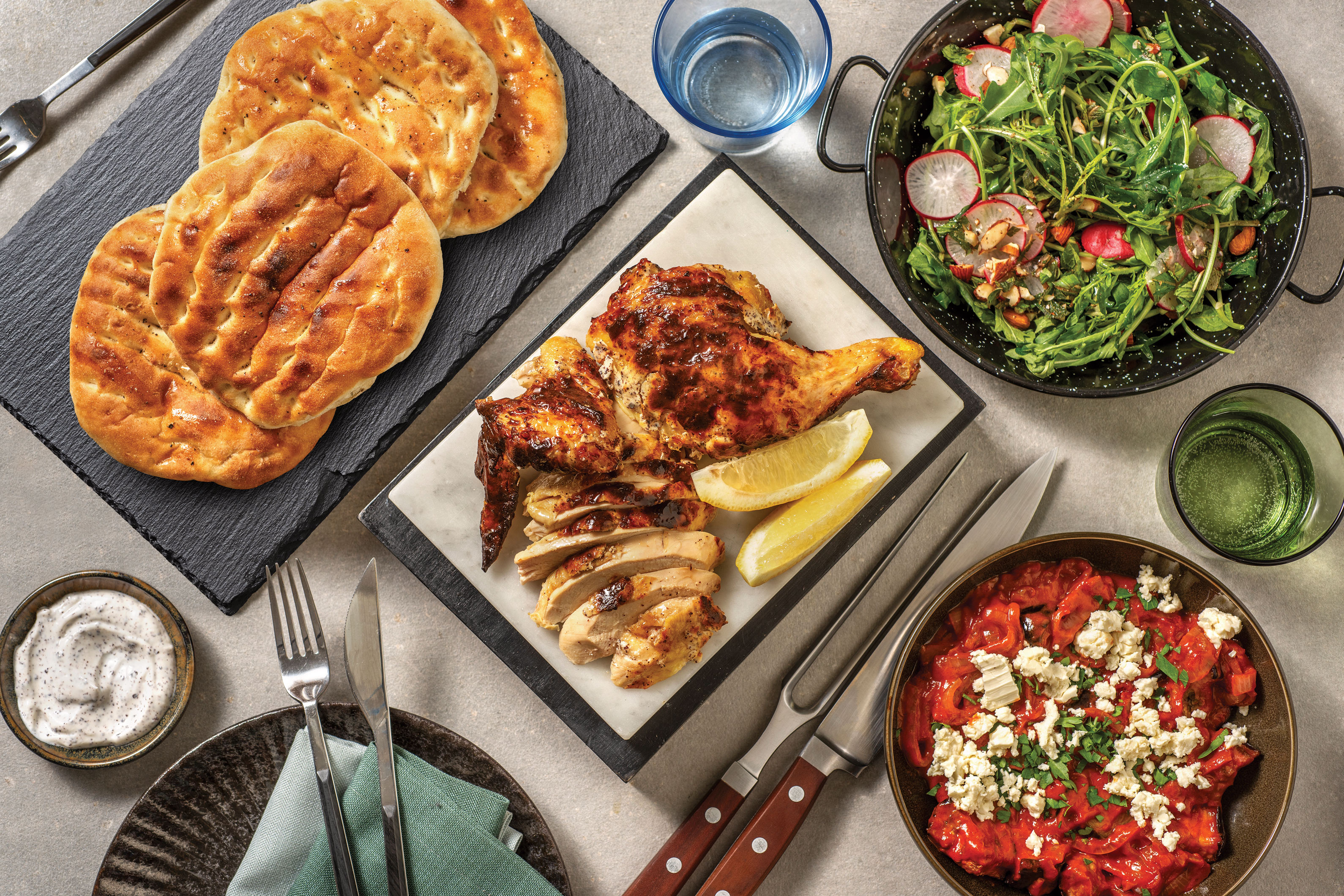 Lemon Yoghurt Roast Chicken