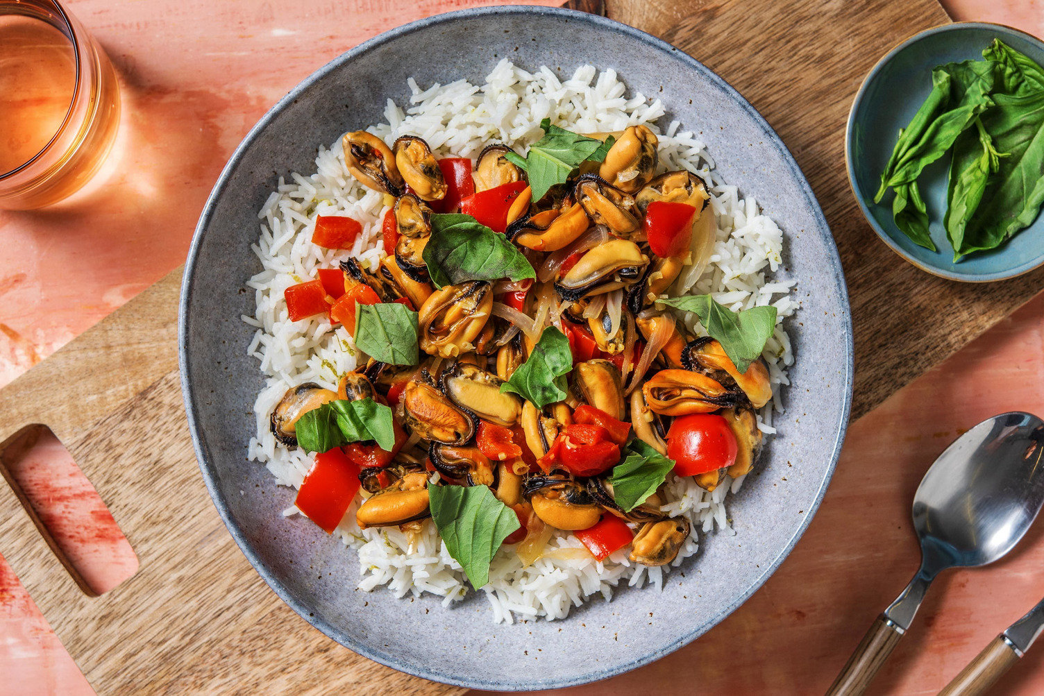Lemongrass and Chili Mussels