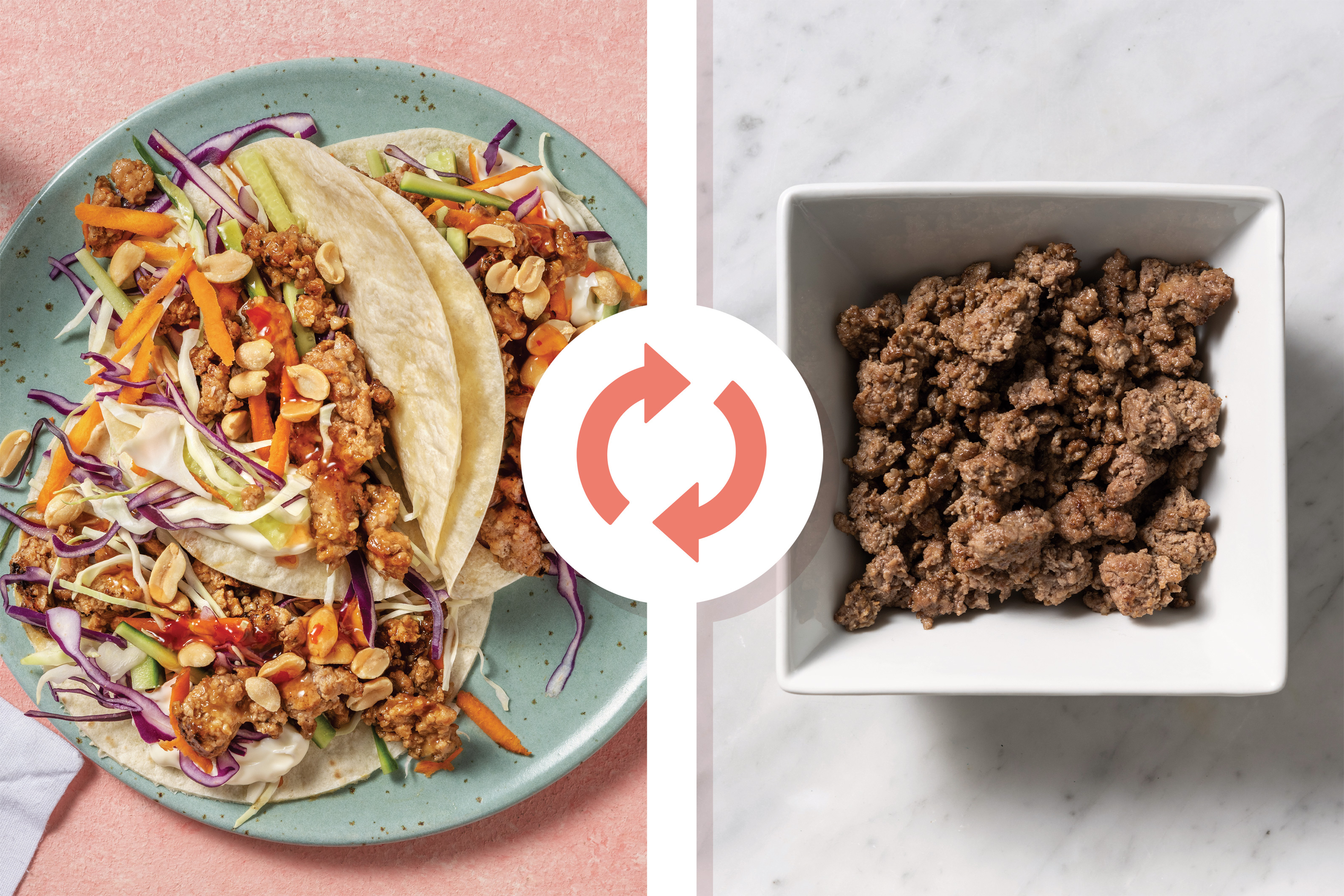 Quick Lemongrass Beef Tacos