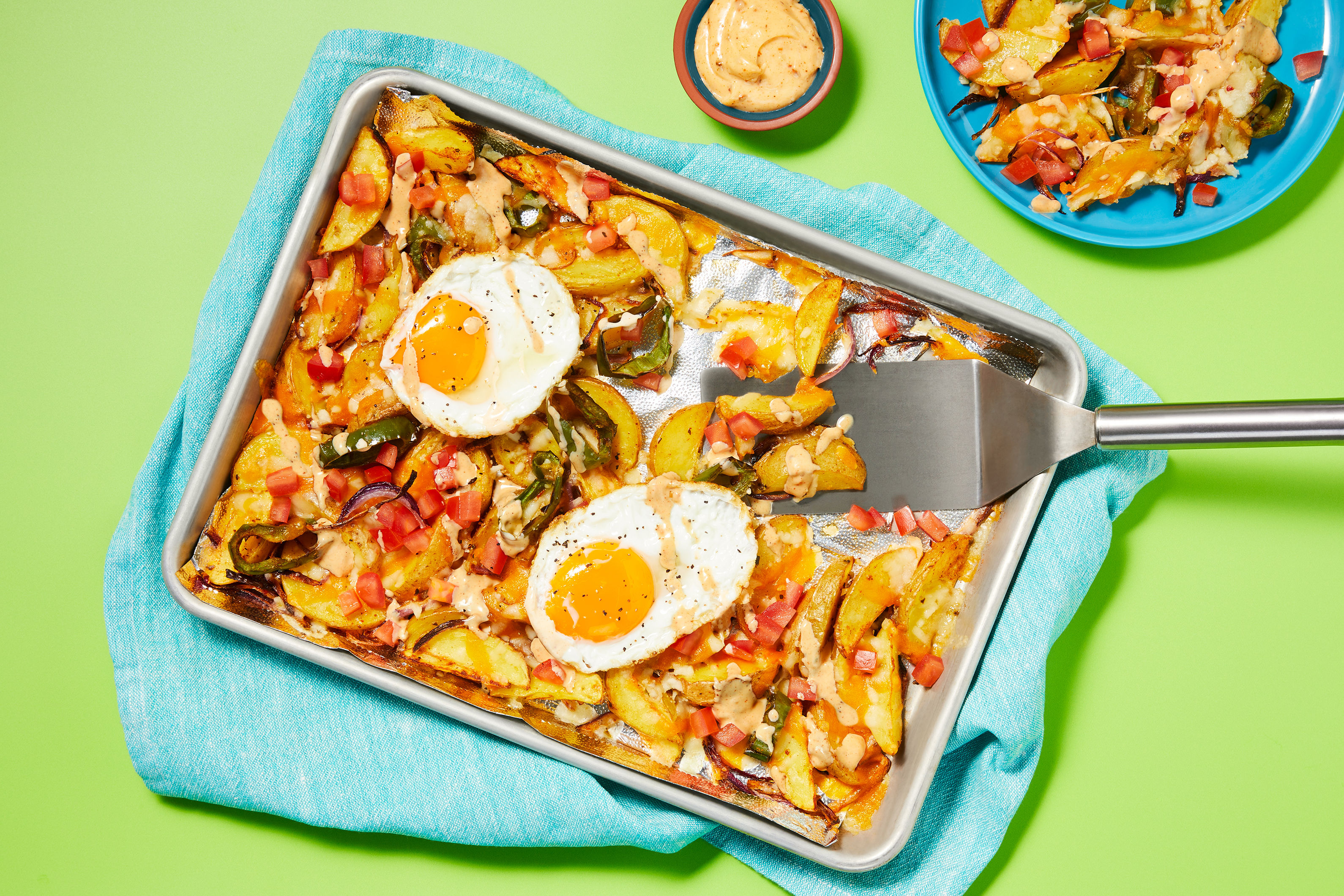 Loaded Fajita Potato Wedges