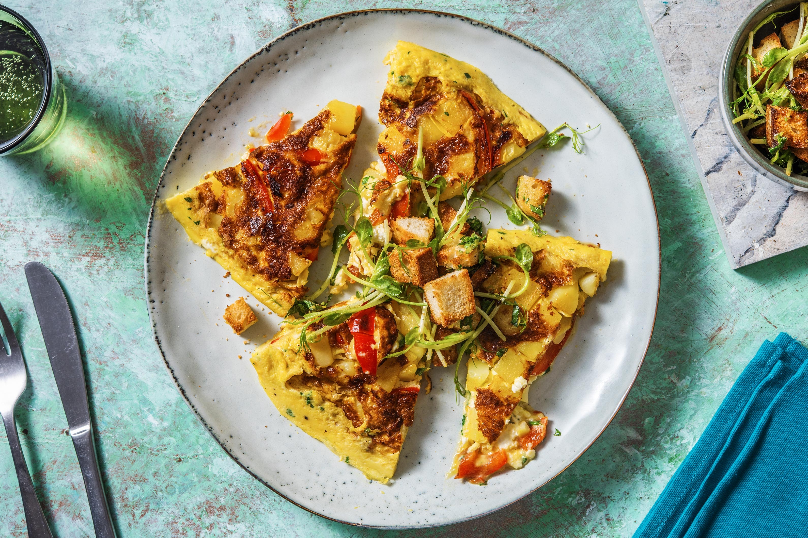 Loaded Spanish Style Tortilla