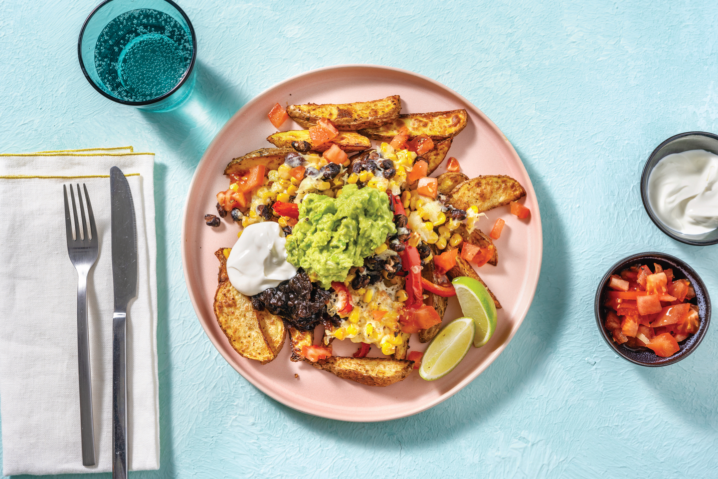 Loaded Spiced Wedges