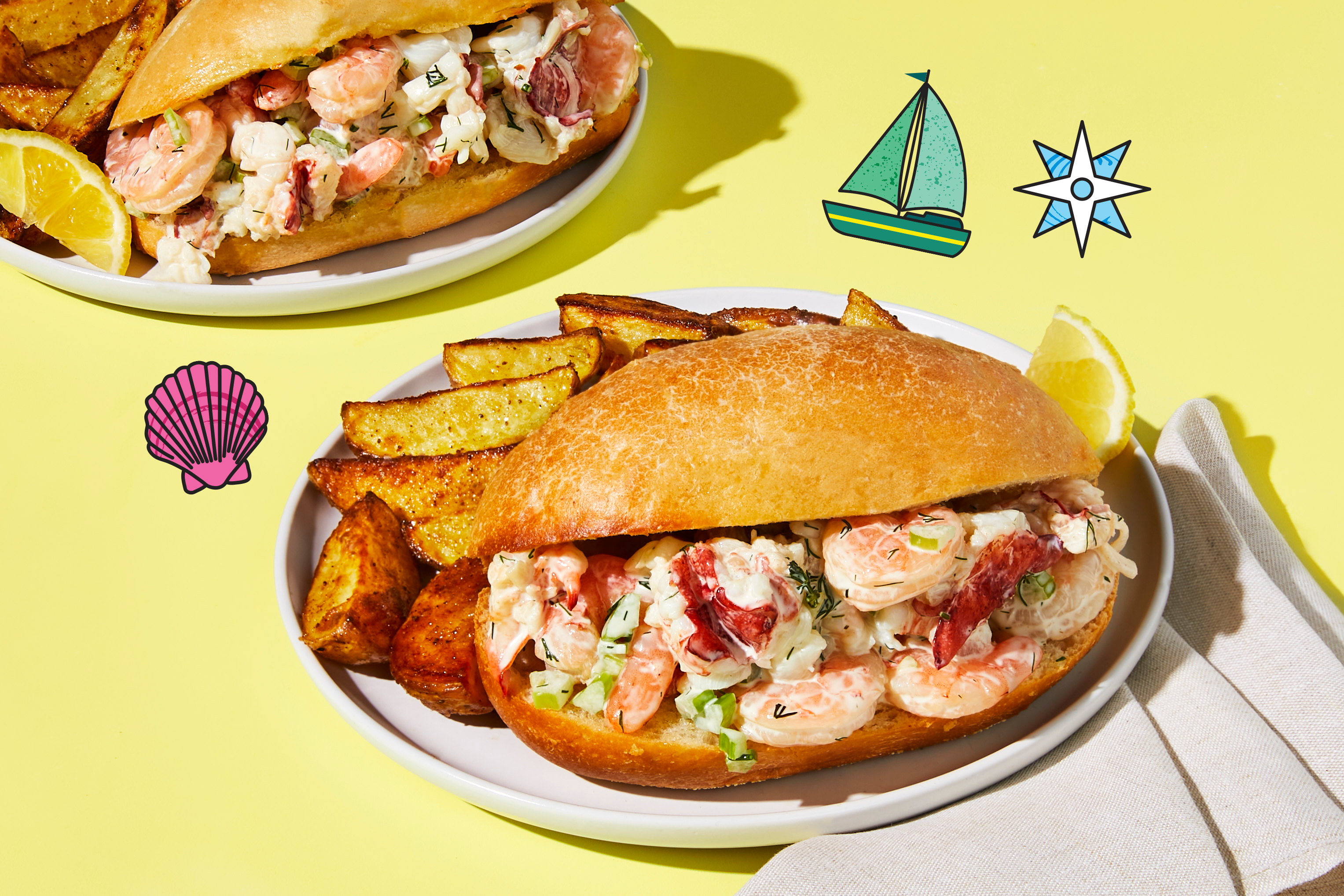 Lobster & Shrimp Roll