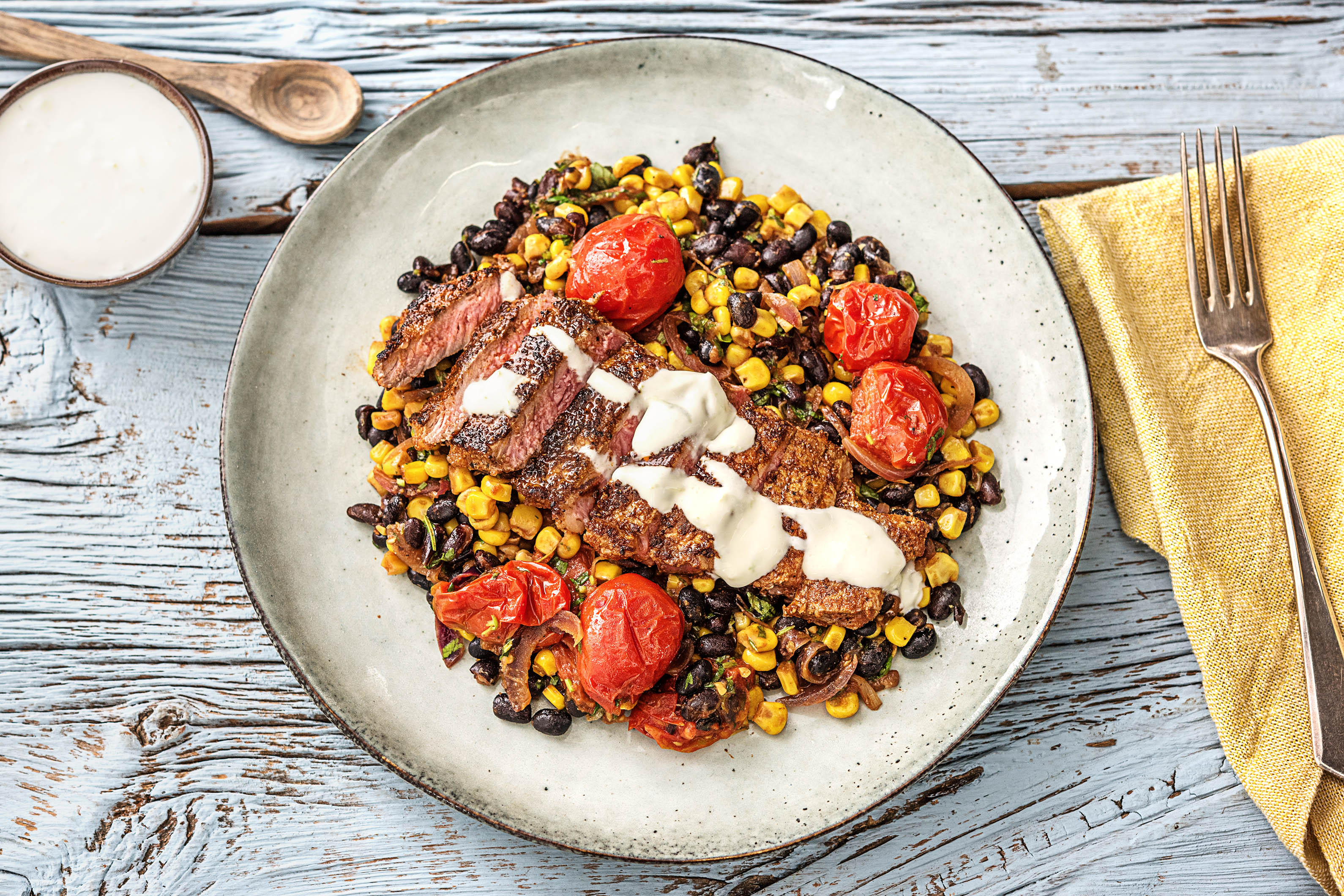 Louisianna Spiced Steak