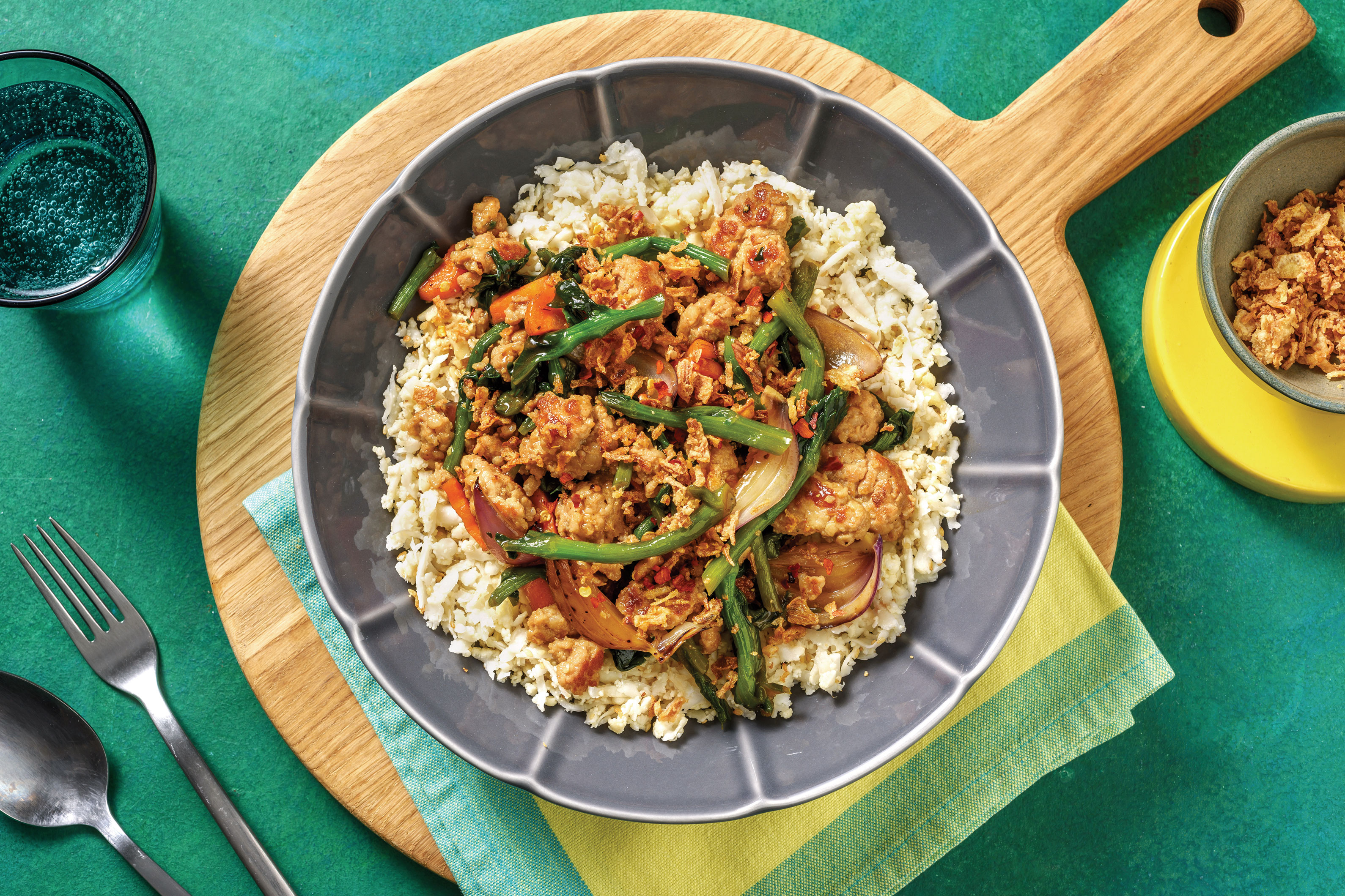 Chinese Pork & Veggie Stir-Fry