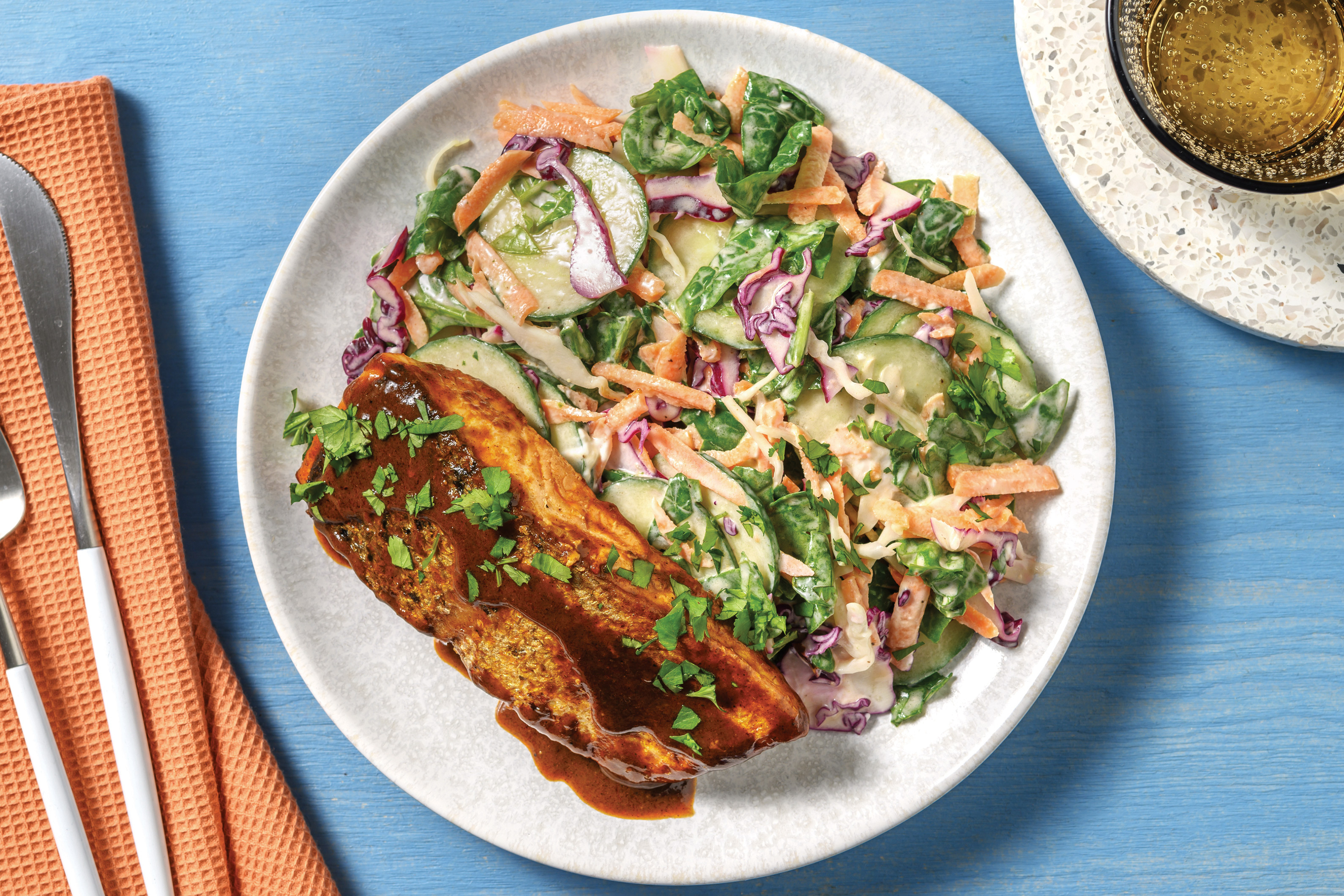 Honey-Chipotle Salmon