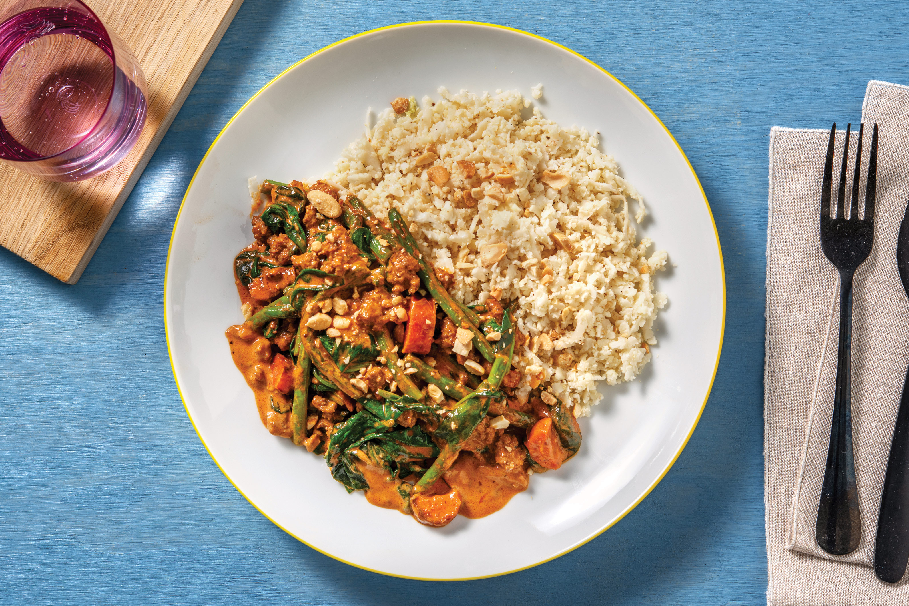 Quick Sri Lankan Beef & Veggie Curry