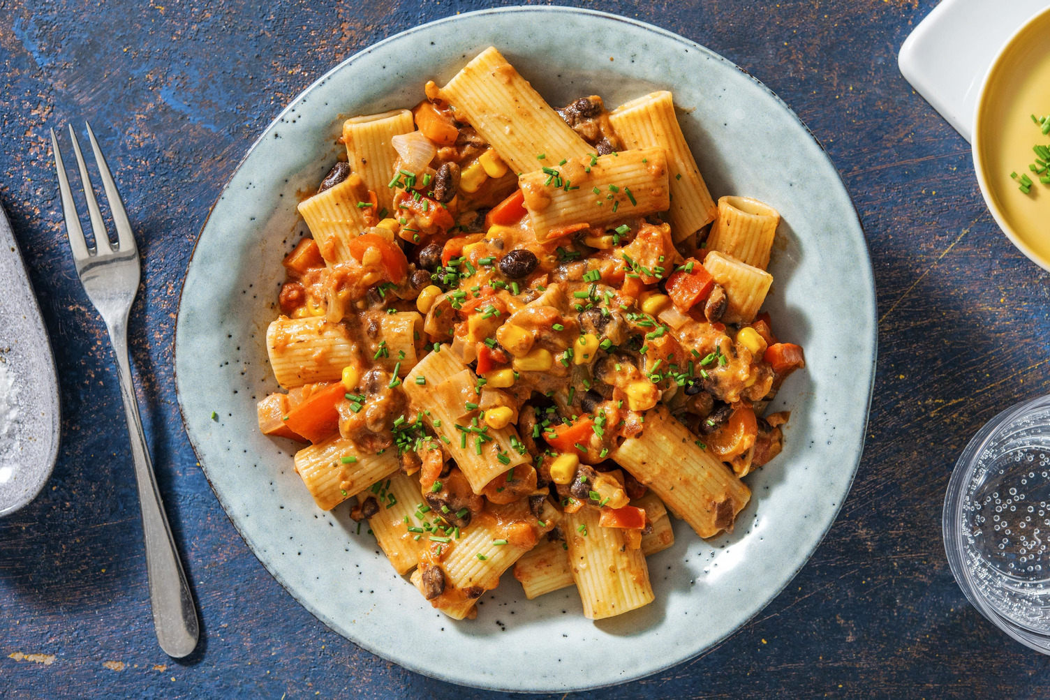 Veggie Chili Mac and Cheese