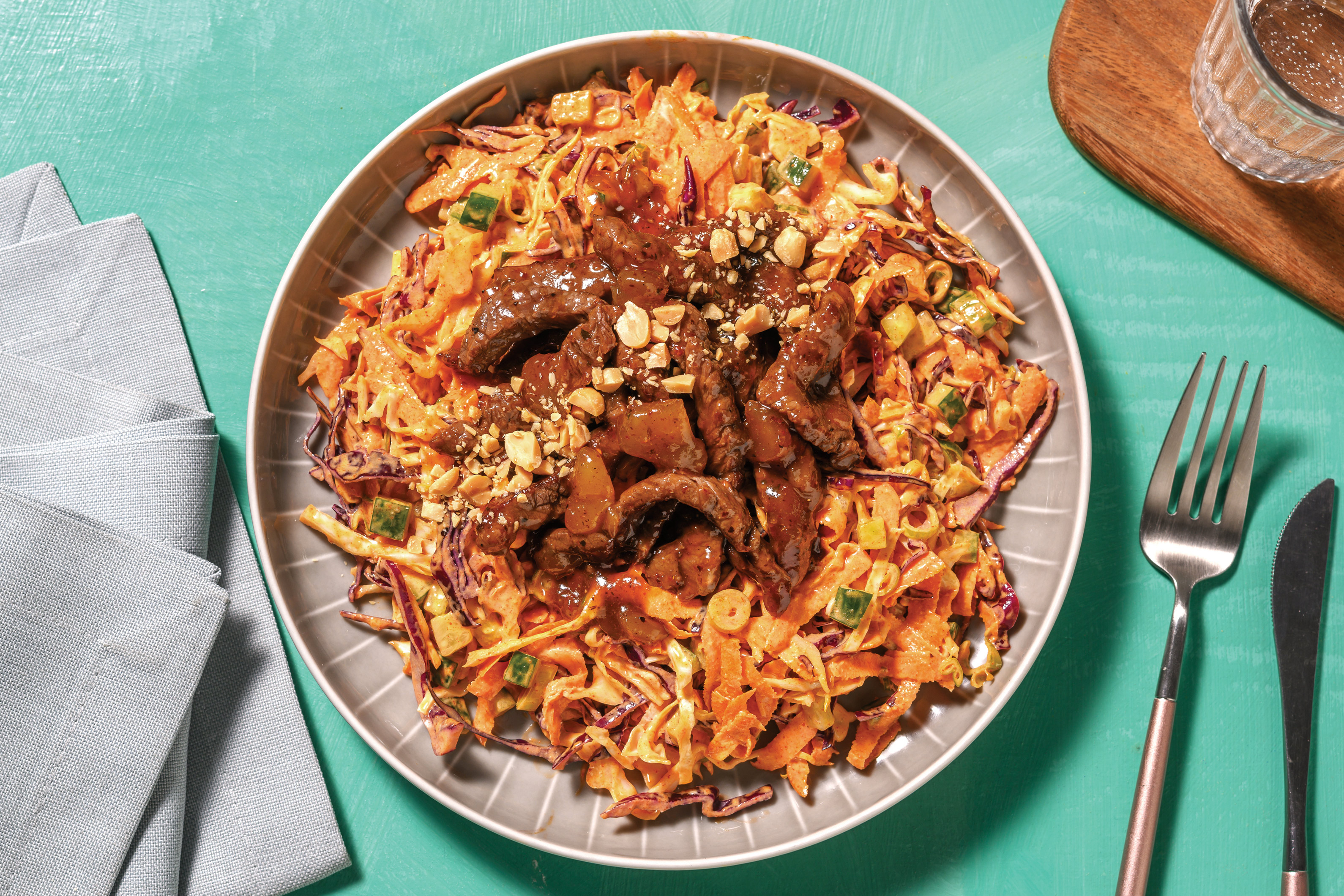 Mango-Chilli Glazed Beef