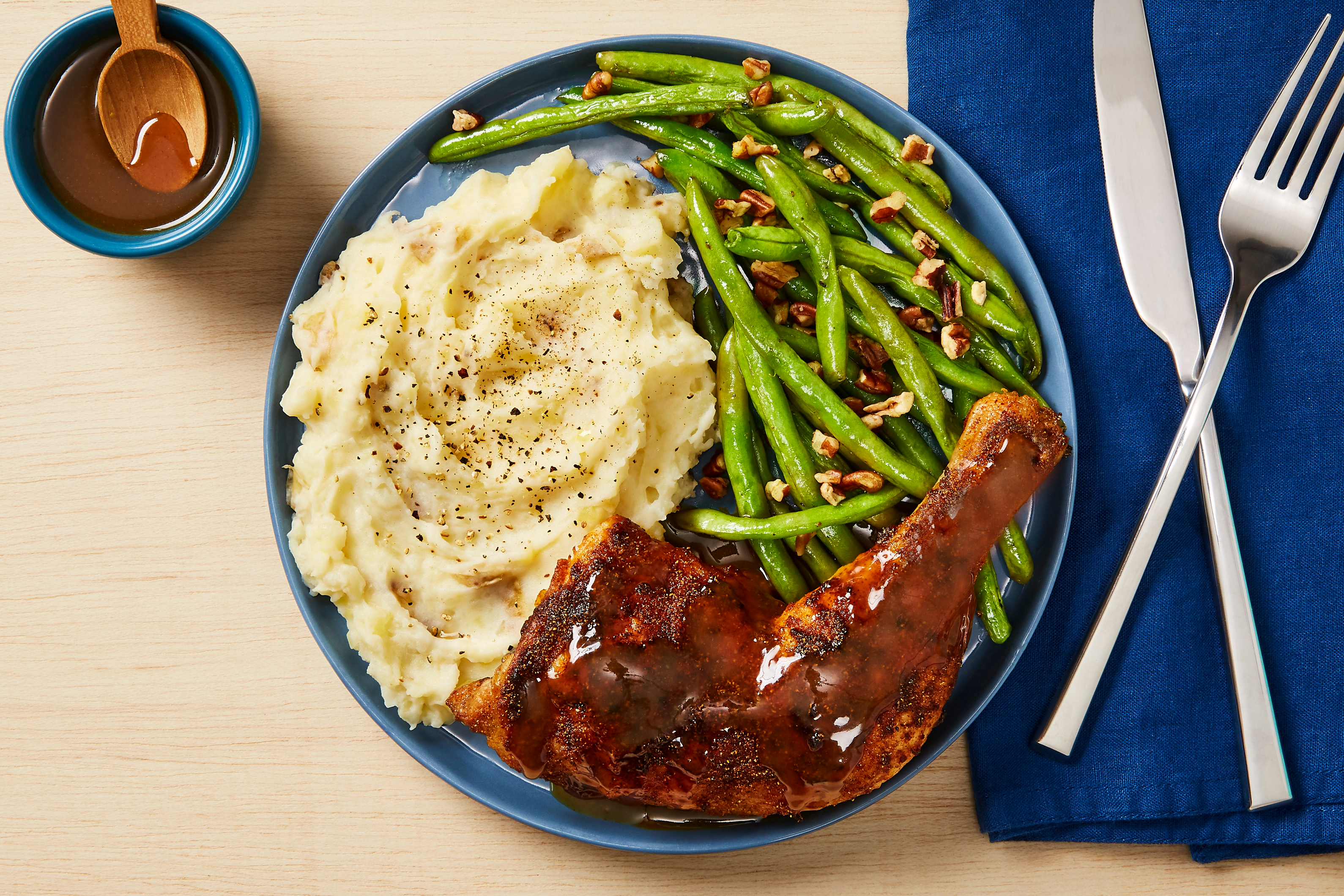 Maple Mustard Chicken Legs