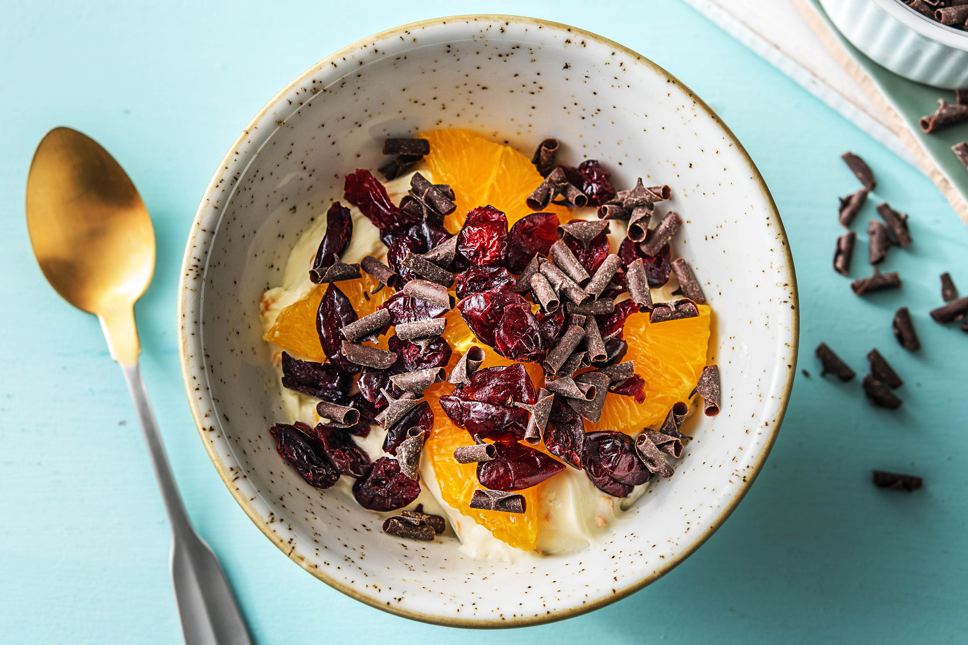 Crème de mascarpone à l'orange