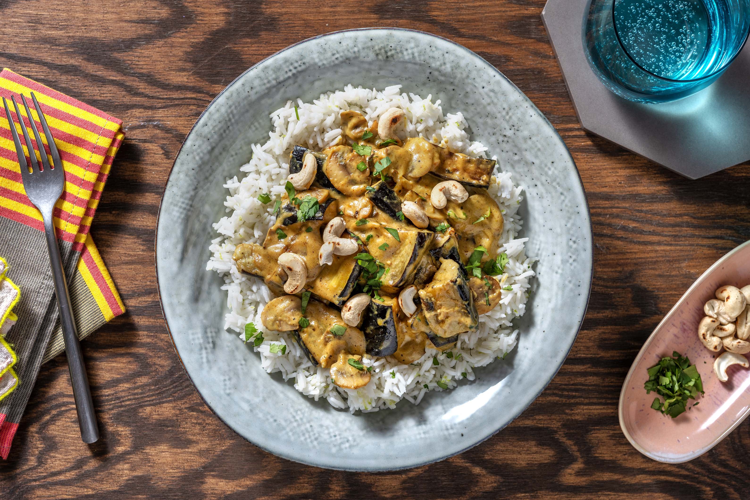 Massaman Style Aubergine Curry