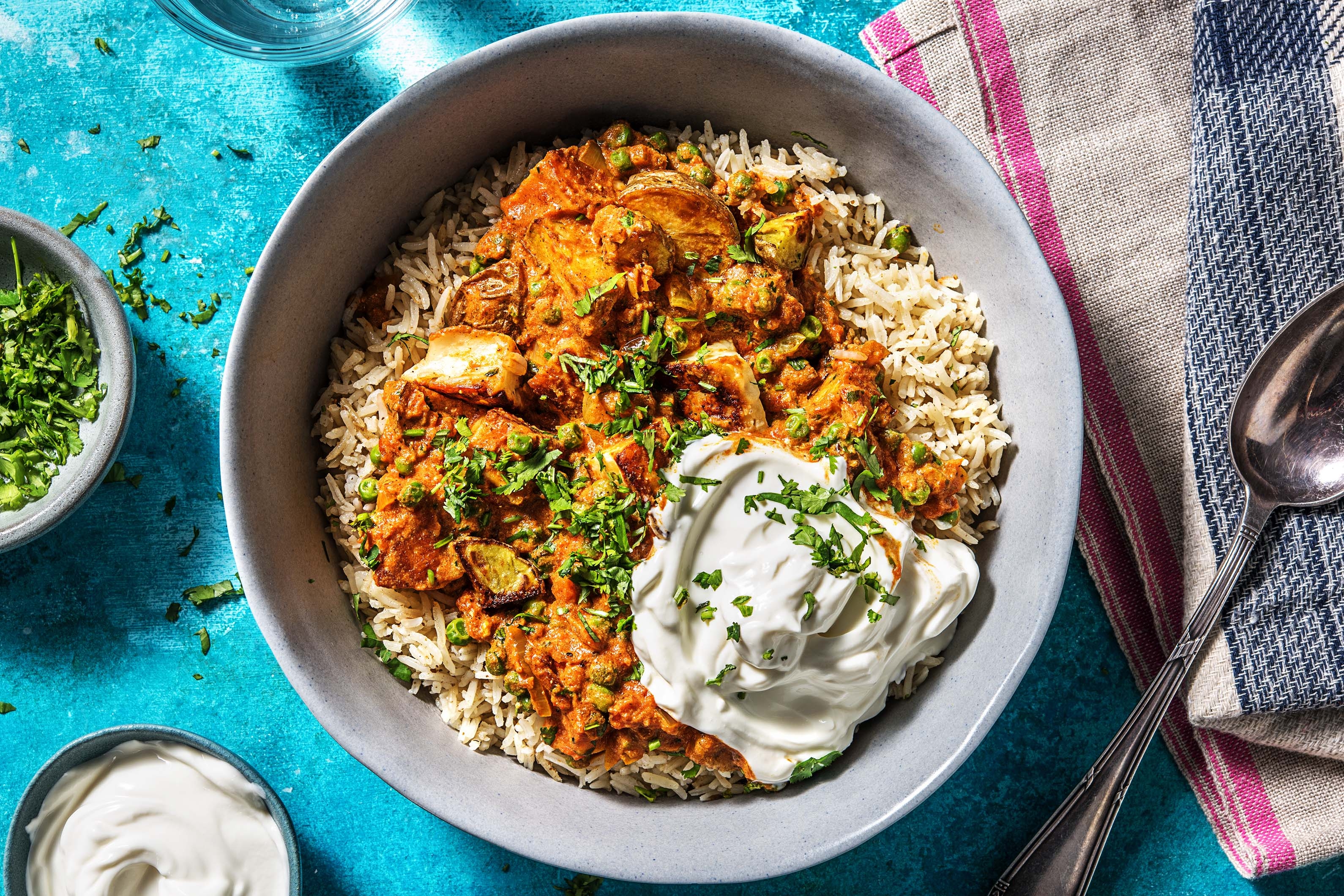 Cari matar au paneer