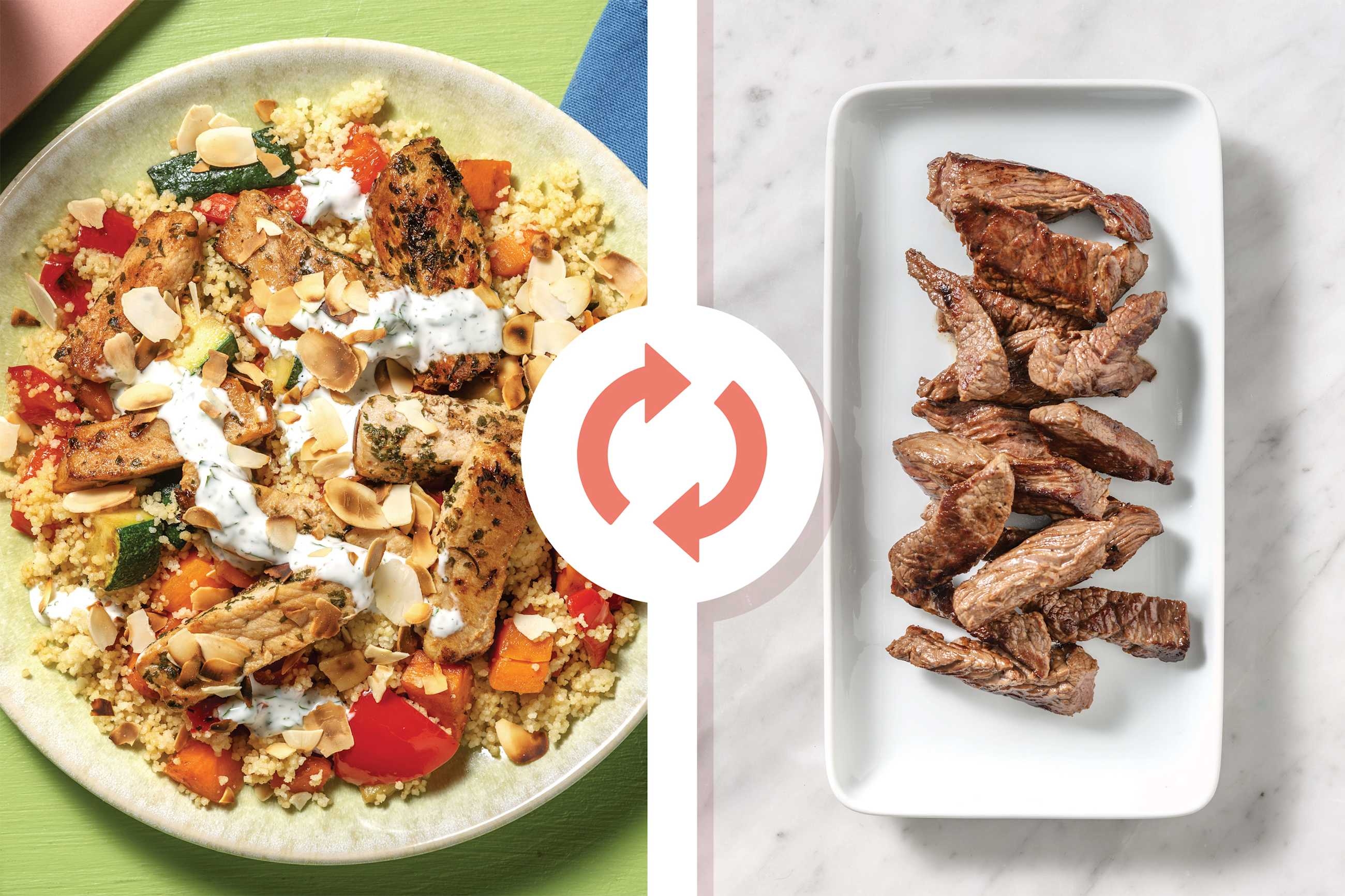 Mediterranean Beef & Couscous