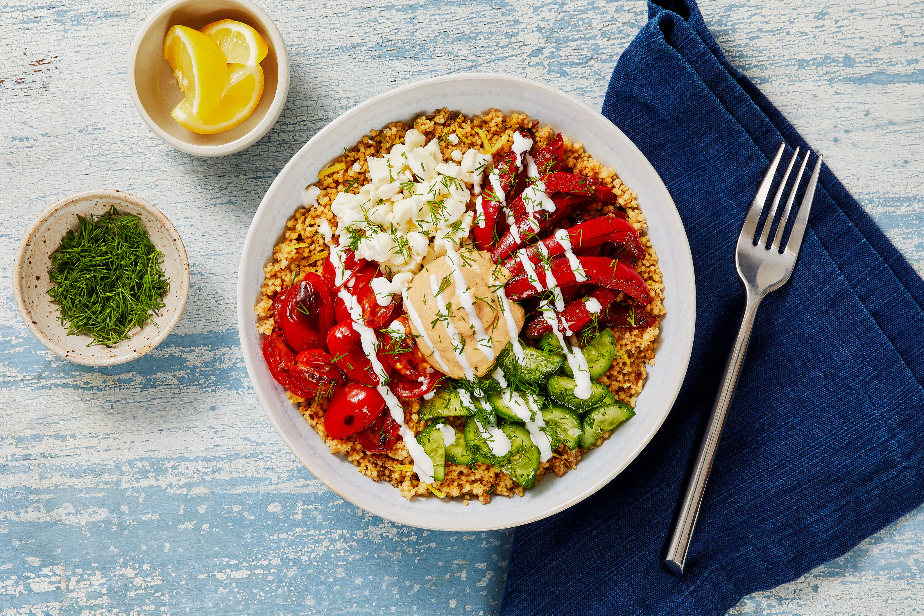Mediterranean Couscous Bowls