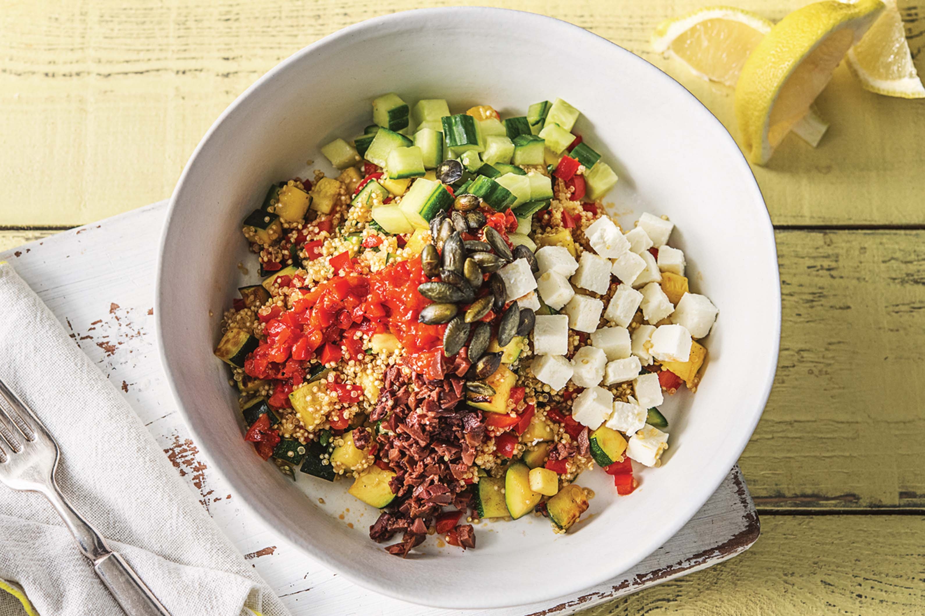 Mediterranean Quinoa Bowl