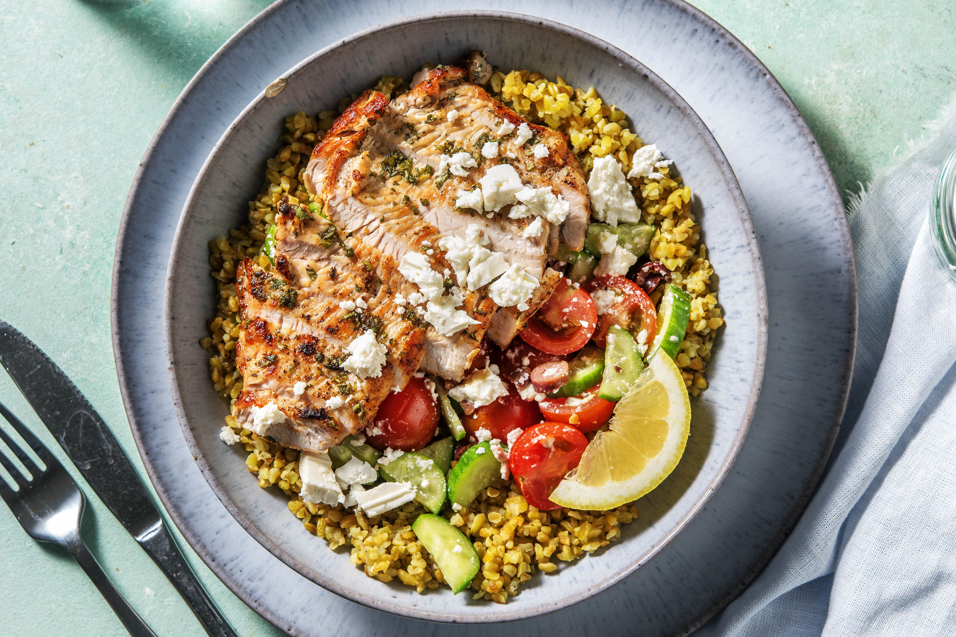 Dinde à la méditerranéenne