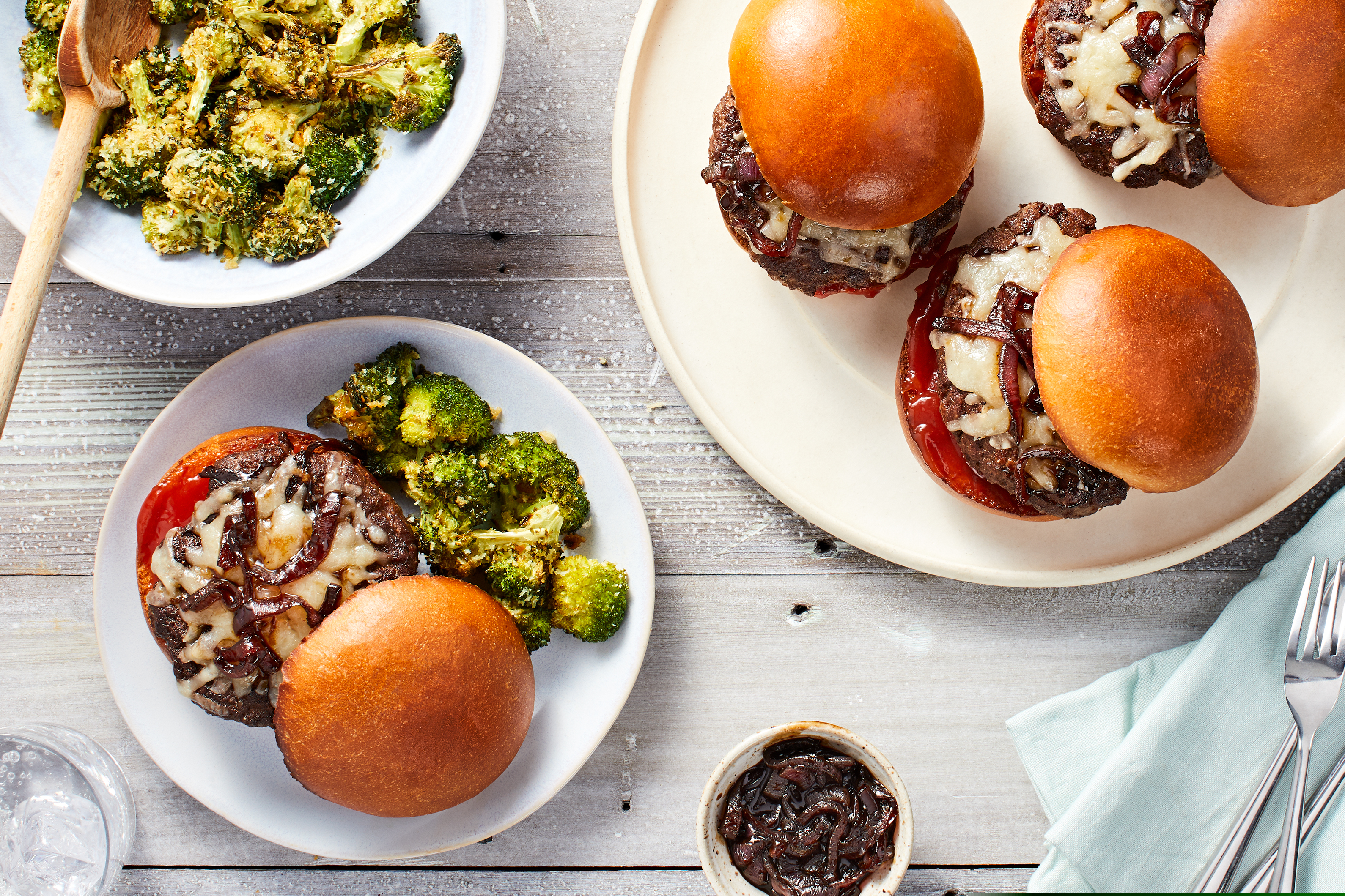 Melty Monterey Jack Burgers