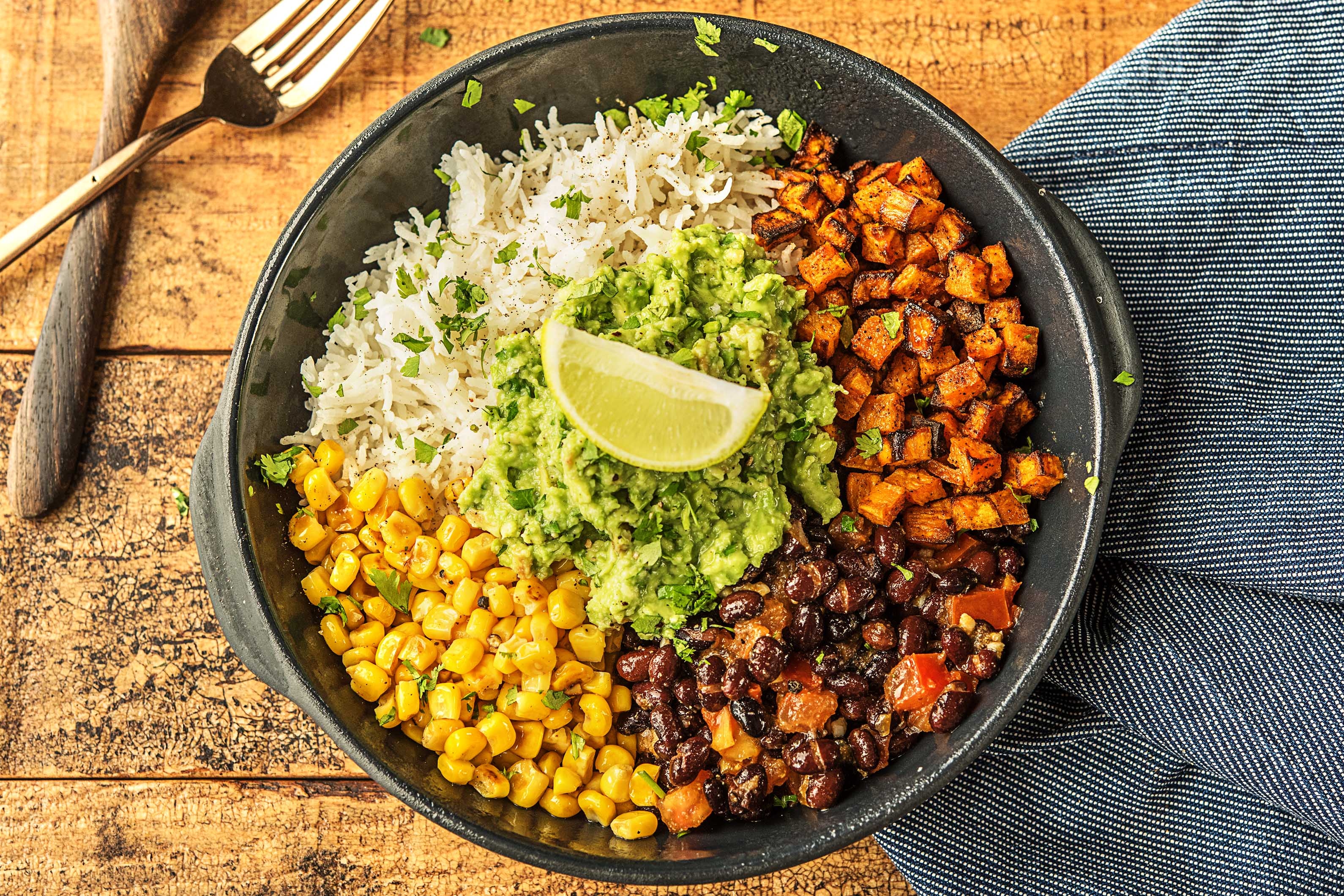 Mexicaanse rijstbowl