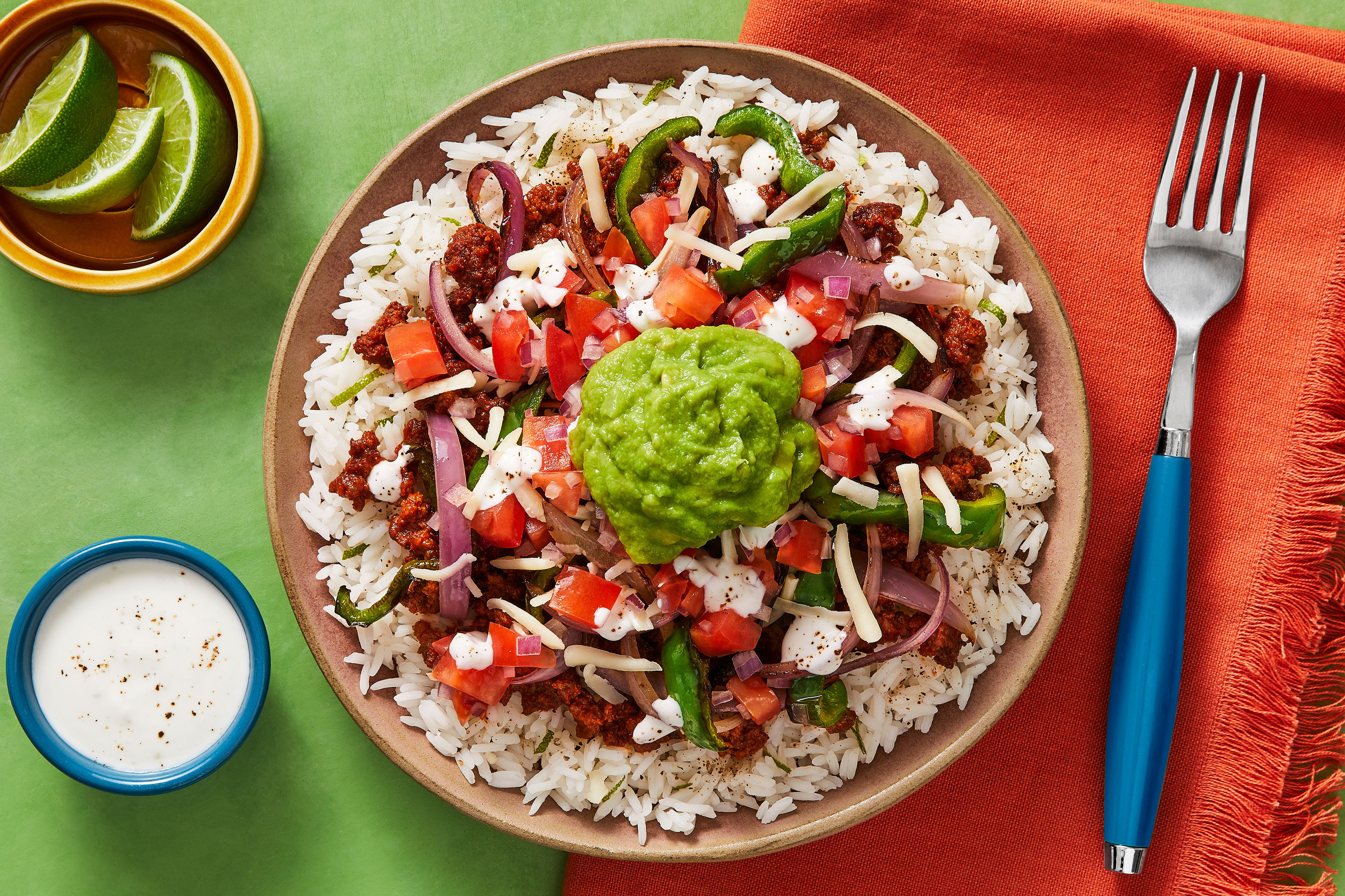 MexiCali Beef Burrito Bowls