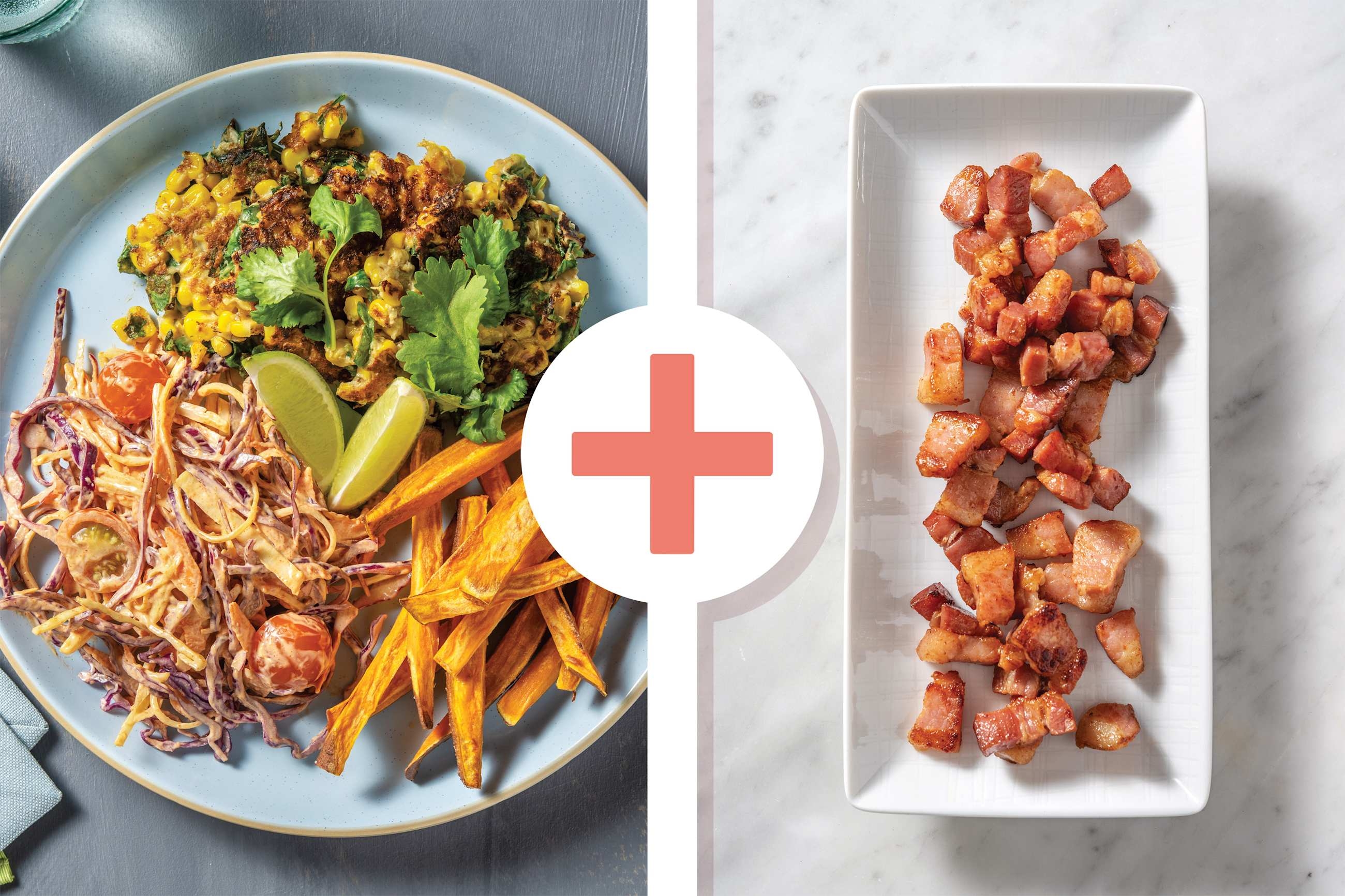 Mexican Bacon & Corn Fritters