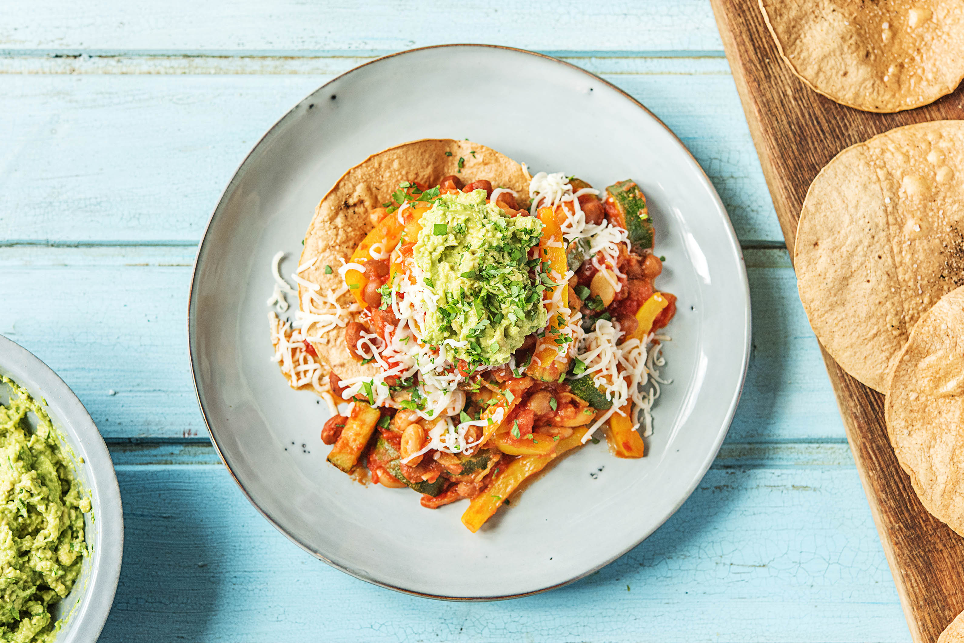 Mexican Beanie Tostadas