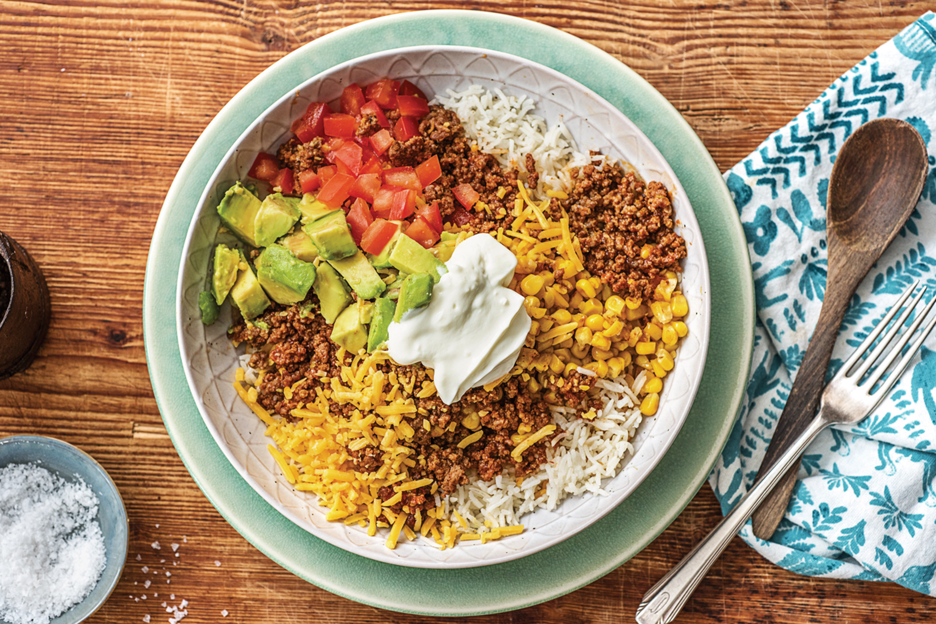 Speedy Loaded Mexican Beef Bowl